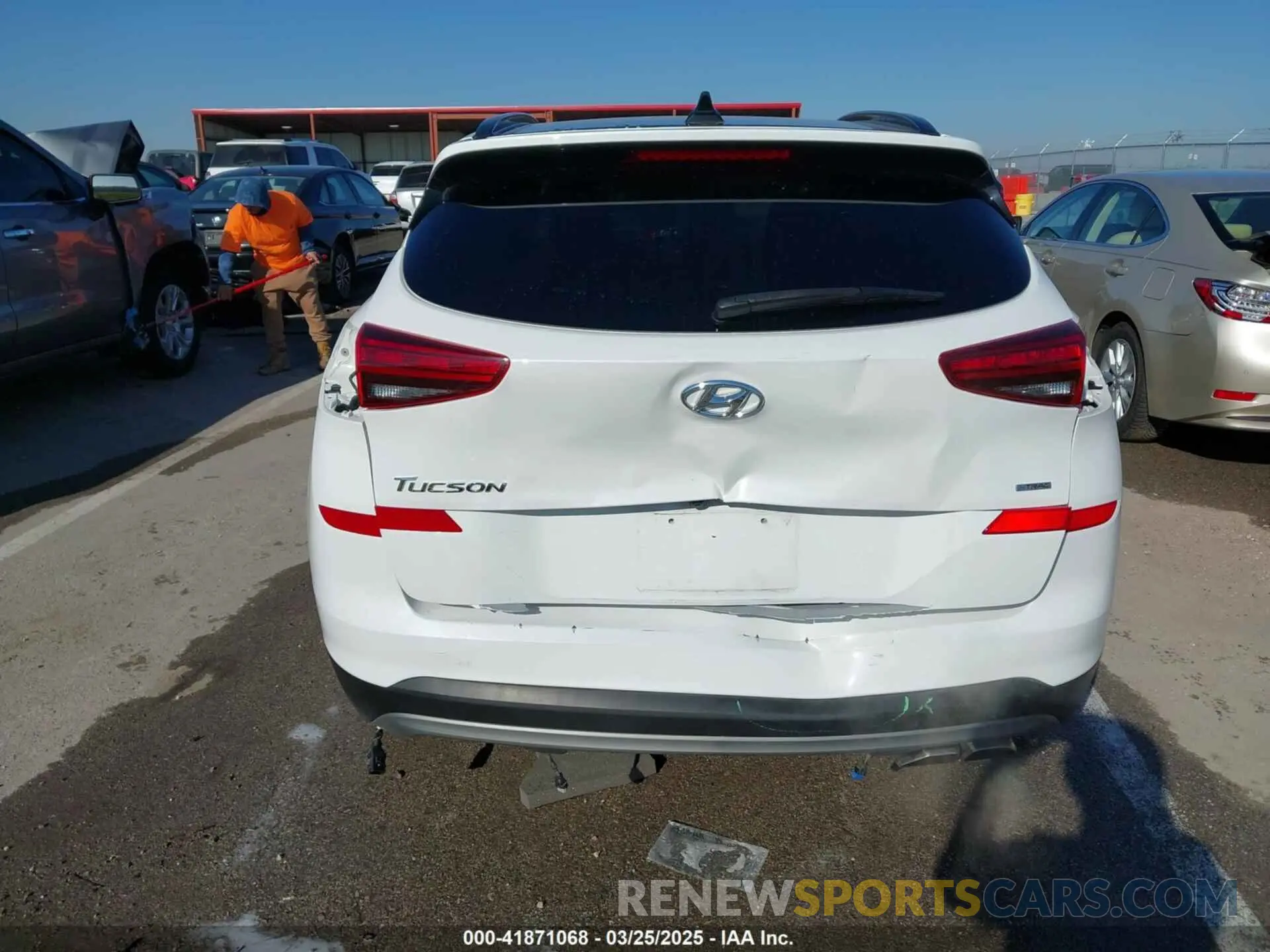 6 fotografías del automóvil dañado KM8J3CAL6MU323503 HYUNDAI TUCSON 2021