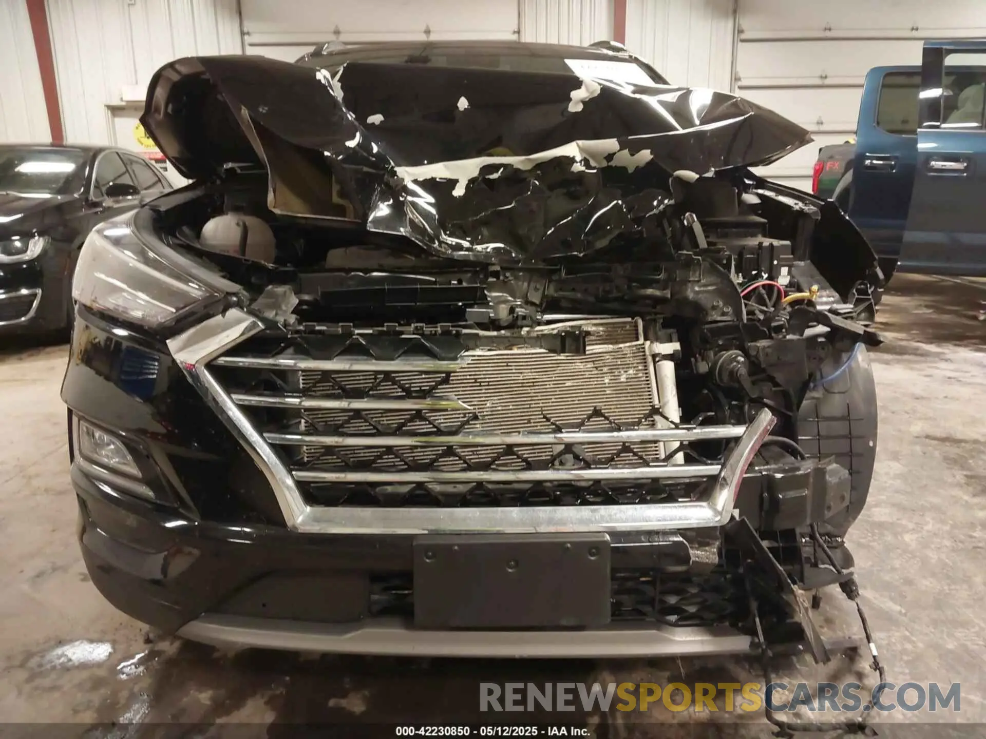 13 fotografías del automóvil dañado KM8J3CAL6MU385001 HYUNDAI TUCSON 2021