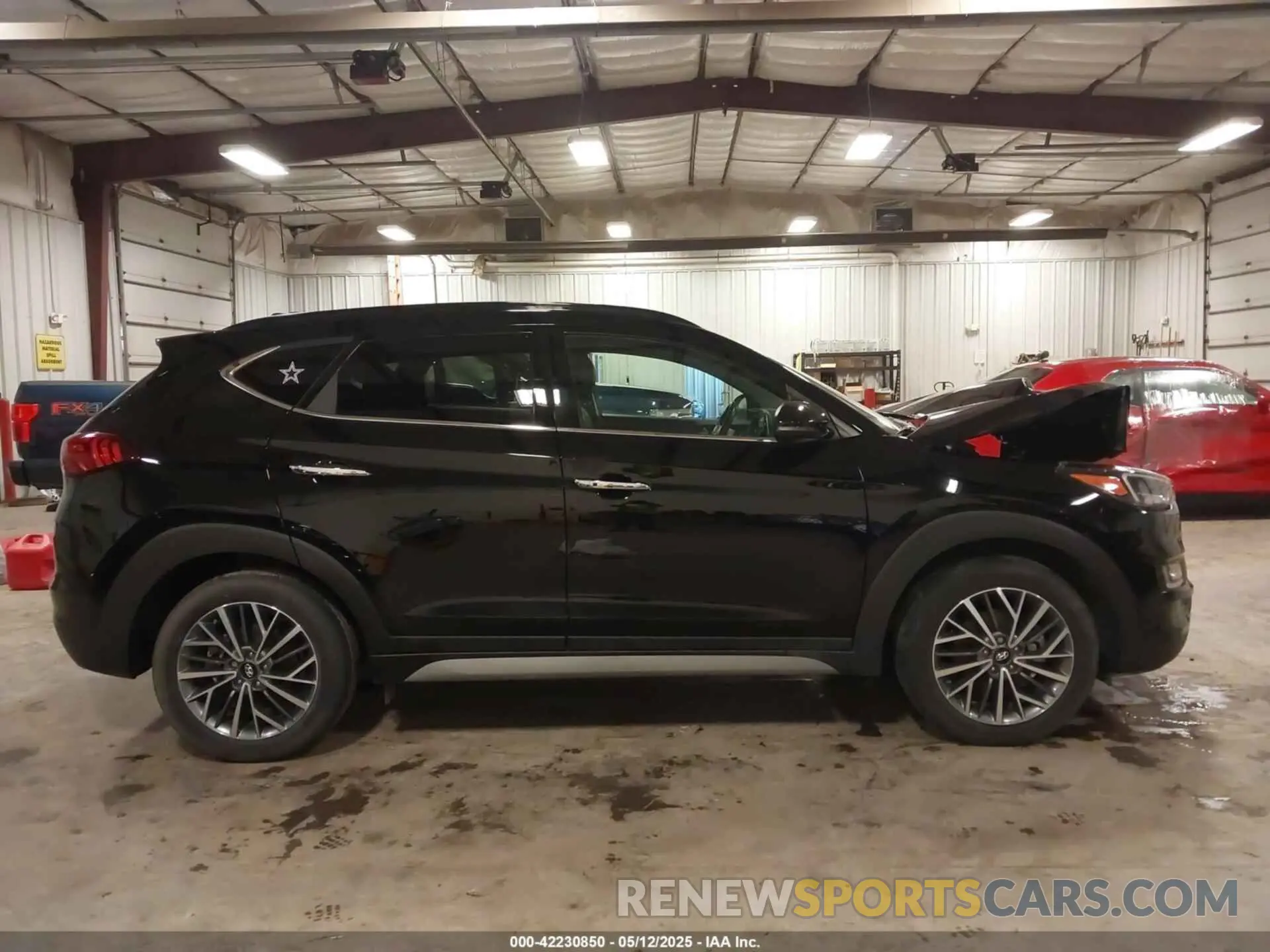 14 fotografías del automóvil dañado KM8J3CAL6MU385001 HYUNDAI TUCSON 2021