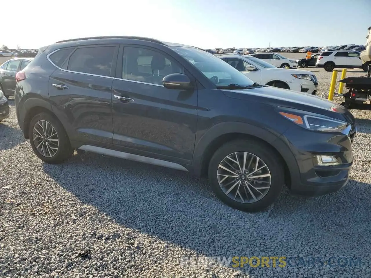 4 fotografías del automóvil dañado KM8J3CAL7MU292519 HYUNDAI TUCSON 2021