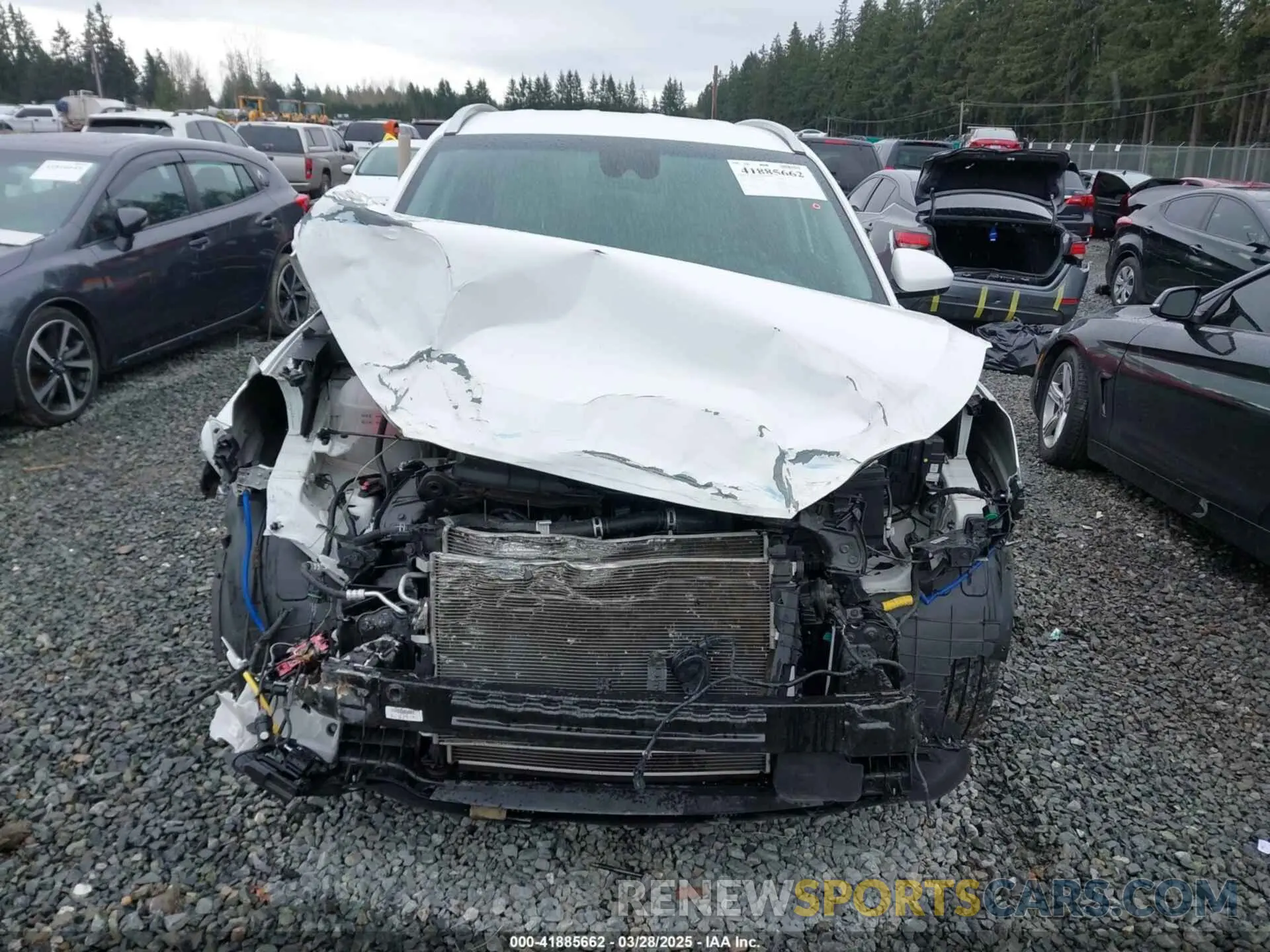 12 fotografías del automóvil dañado KM8J3CAL7MU366294 HYUNDAI TUCSON 2021