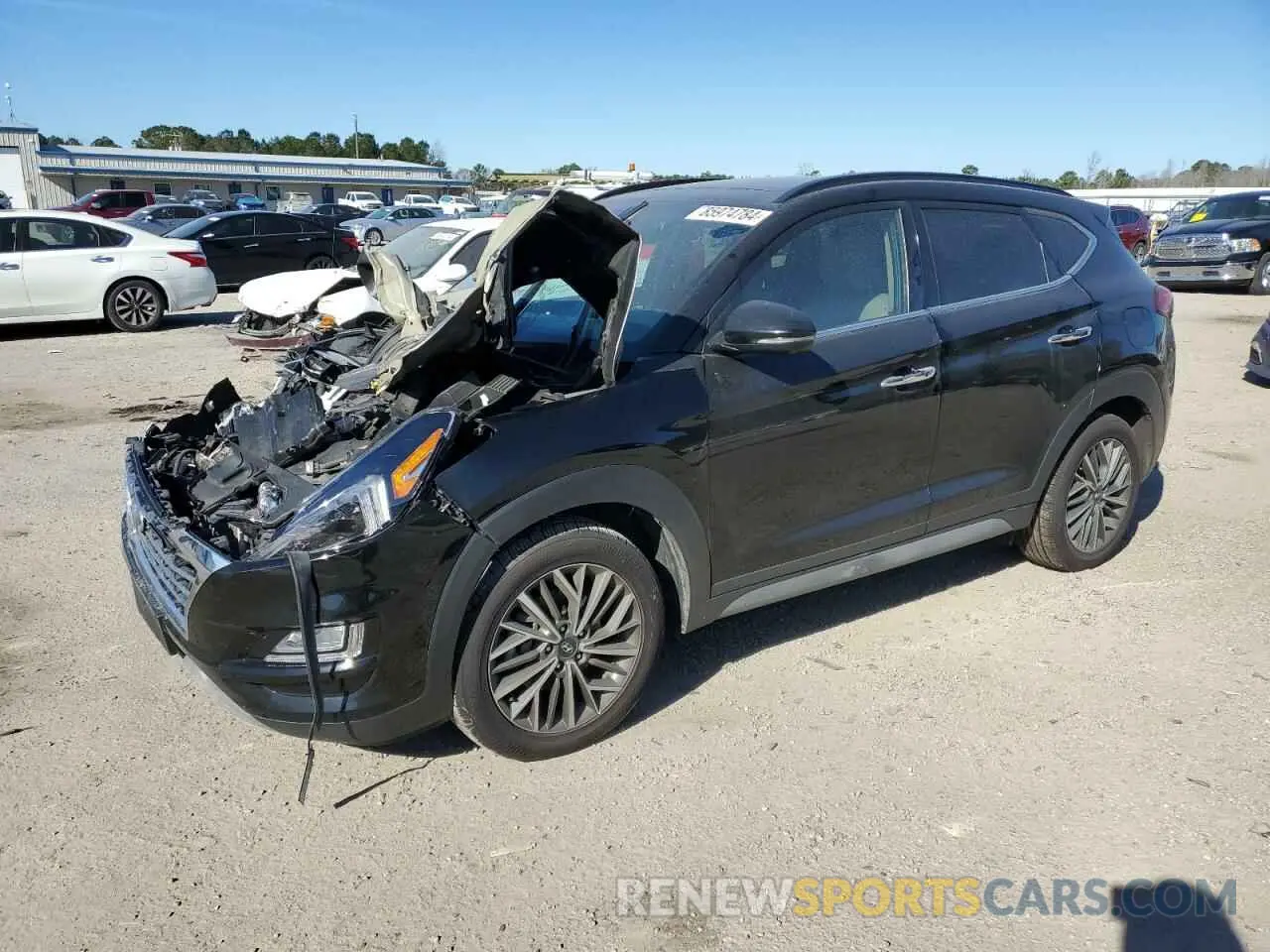 1 fotografías del automóvil dañado KM8J3CAL8MU337175 HYUNDAI TUCSON 2021