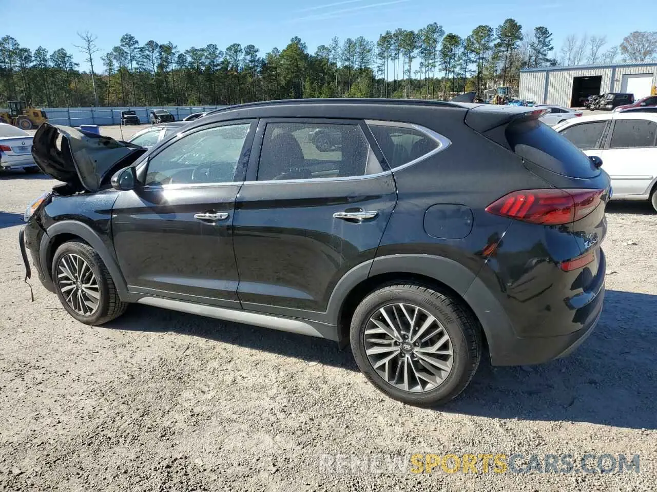 2 fotografías del automóvil dañado KM8J3CAL8MU337175 HYUNDAI TUCSON 2021