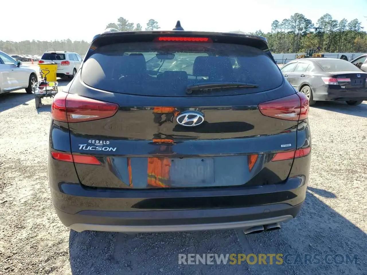 6 fotografías del automóvil dañado KM8J3CAL8MU337175 HYUNDAI TUCSON 2021