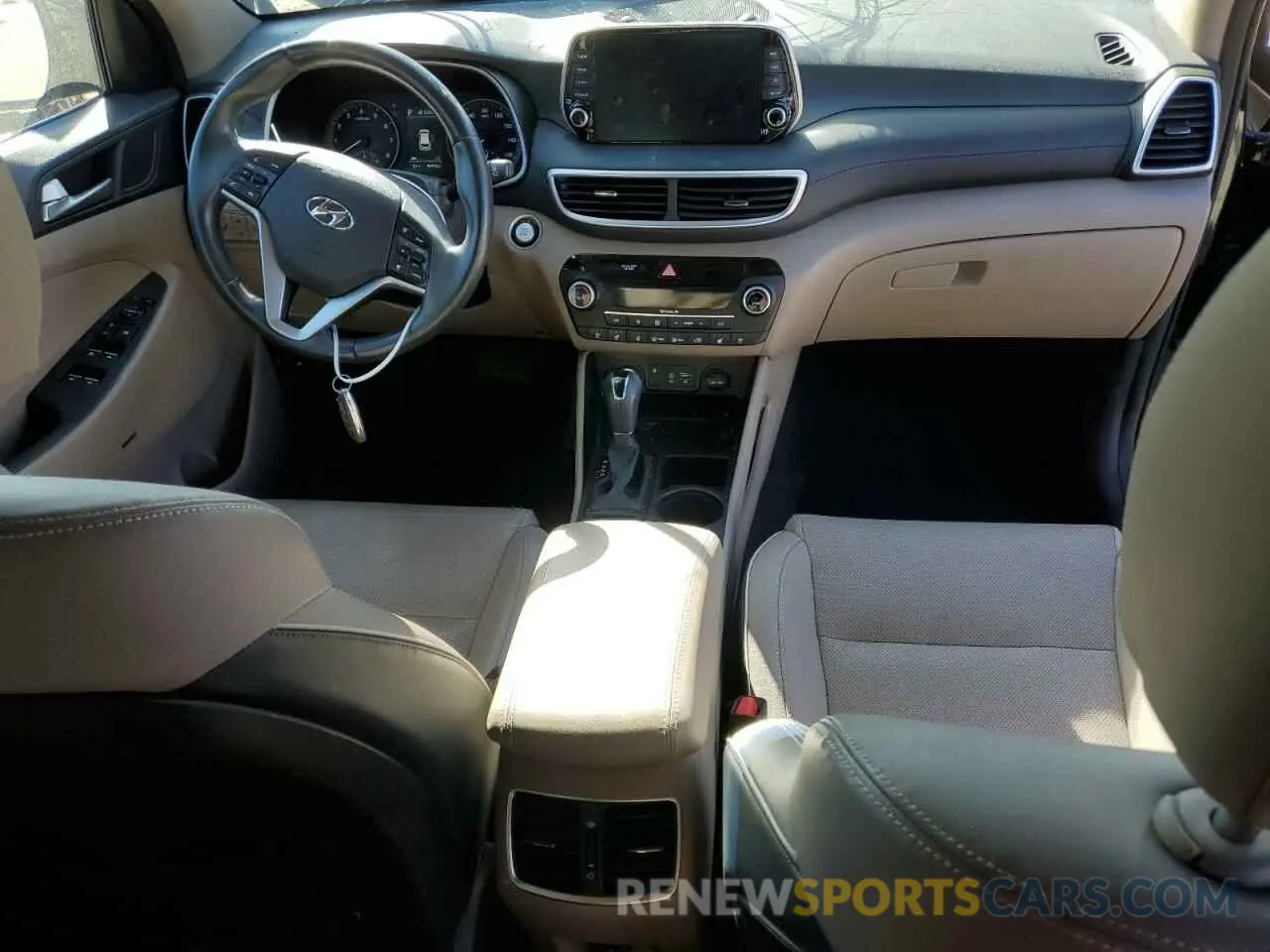 8 fotografías del automóvil dañado KM8J3CAL8MU337175 HYUNDAI TUCSON 2021