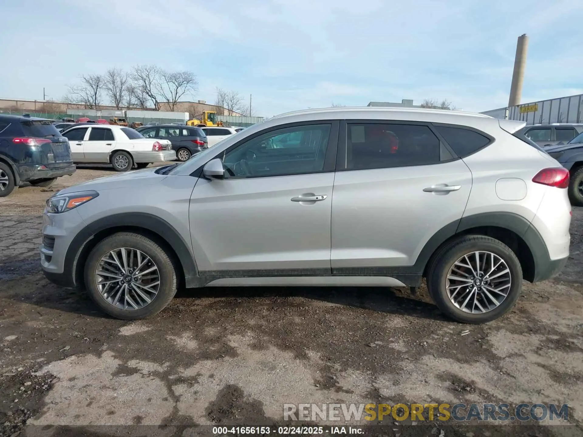 14 fotografías del automóvil dañado KM8J3CAL8MU394038 HYUNDAI TUCSON 2021
