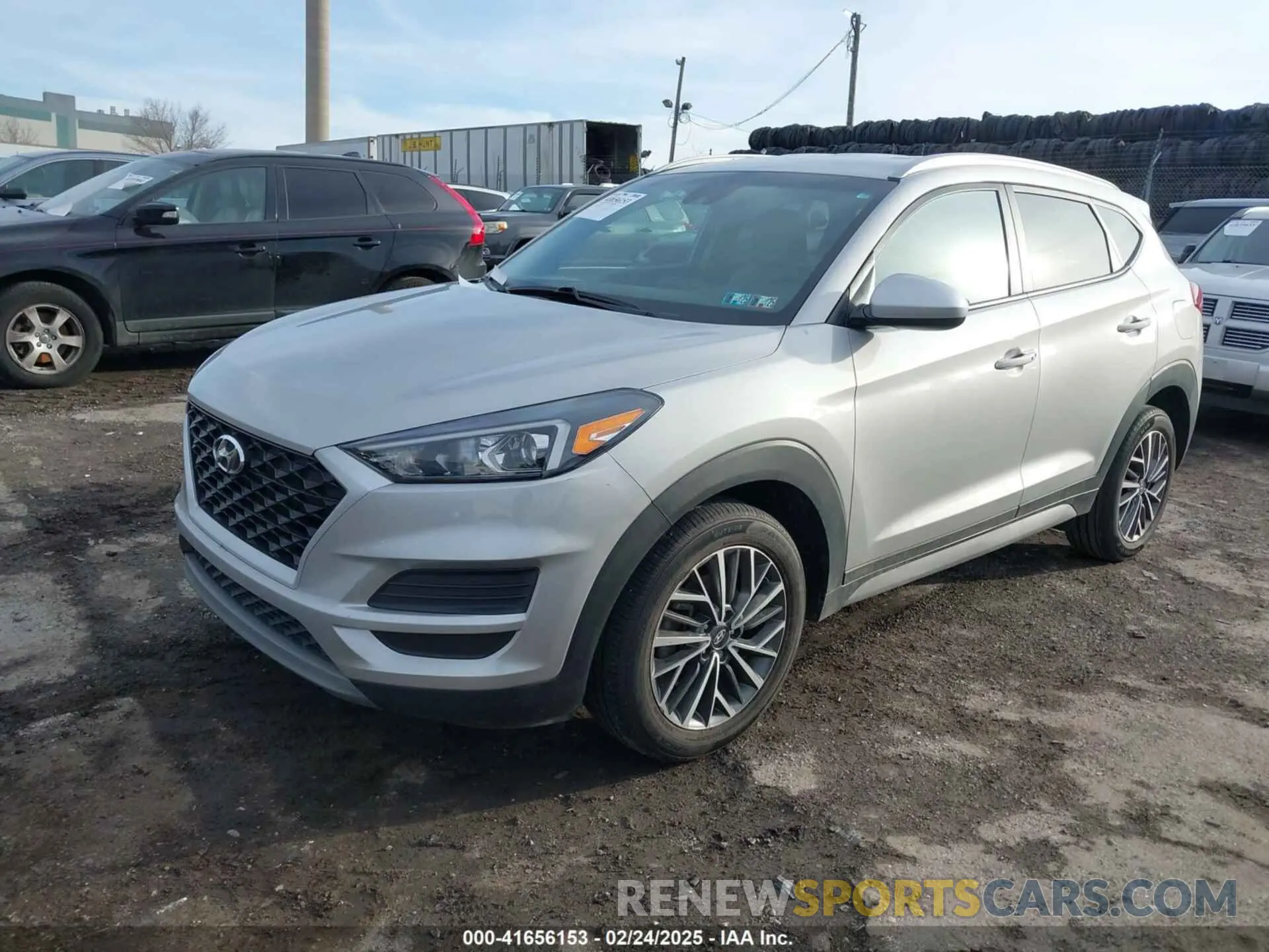 2 fotografías del automóvil dañado KM8J3CAL8MU394038 HYUNDAI TUCSON 2021