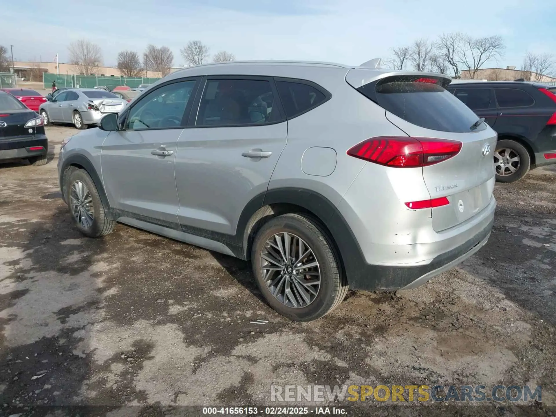 3 fotografías del automóvil dañado KM8J3CAL8MU394038 HYUNDAI TUCSON 2021