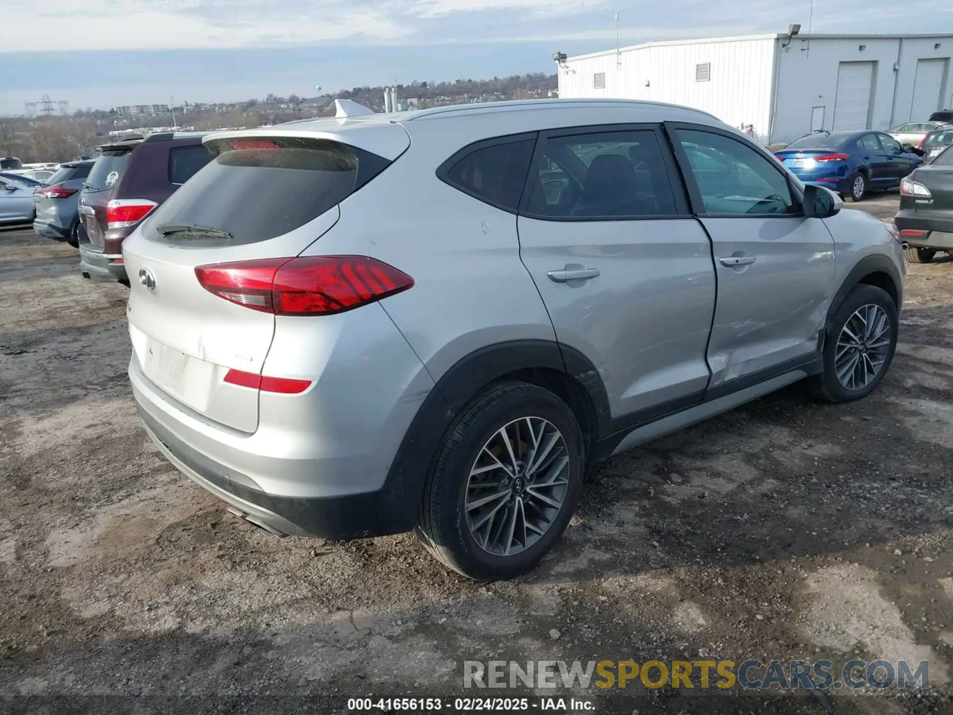 4 fotografías del automóvil dañado KM8J3CAL8MU394038 HYUNDAI TUCSON 2021