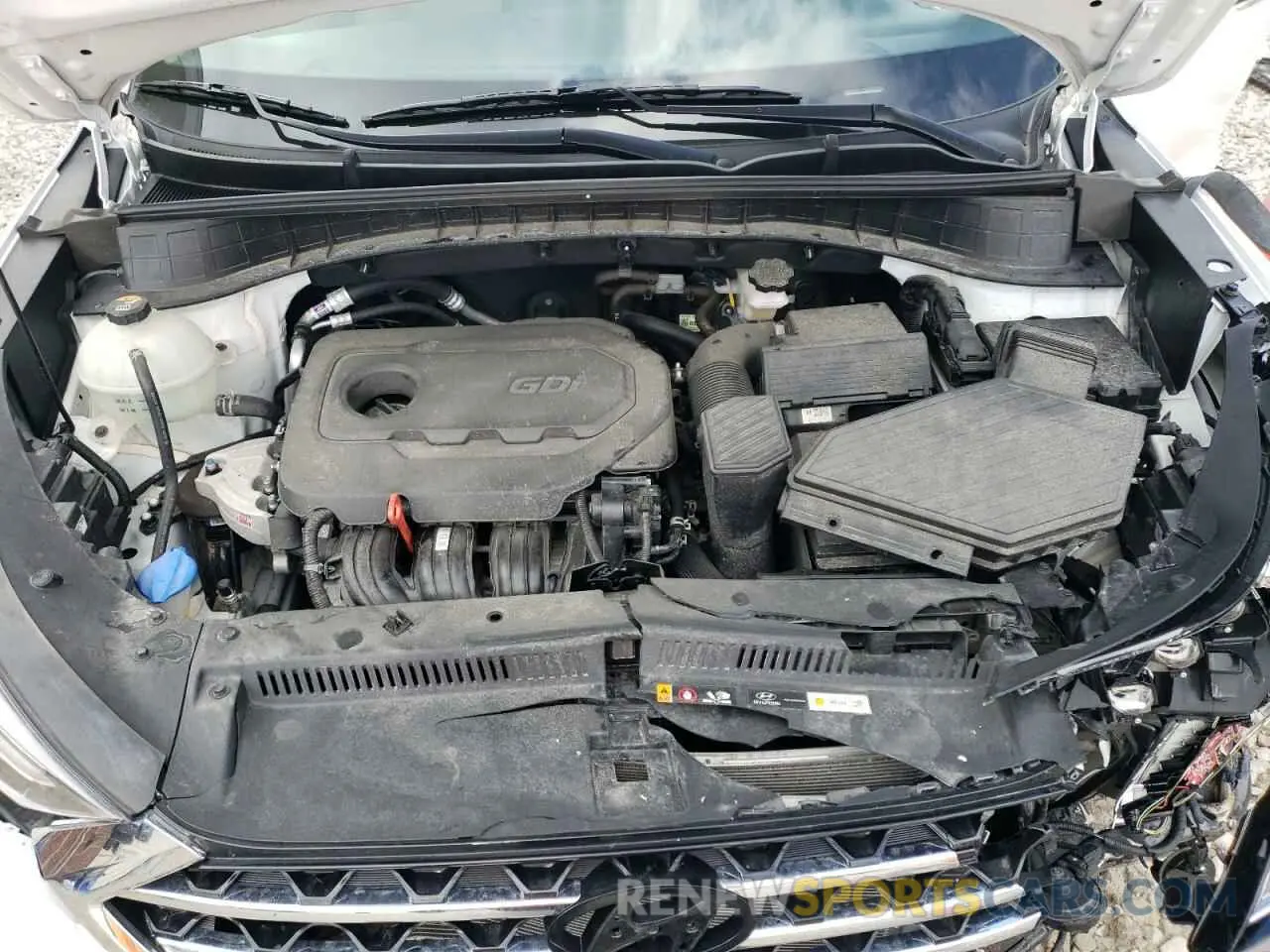 13 fotografías del automóvil dañado KM8J3CAL9MU316612 HYUNDAI TUCSON 2021