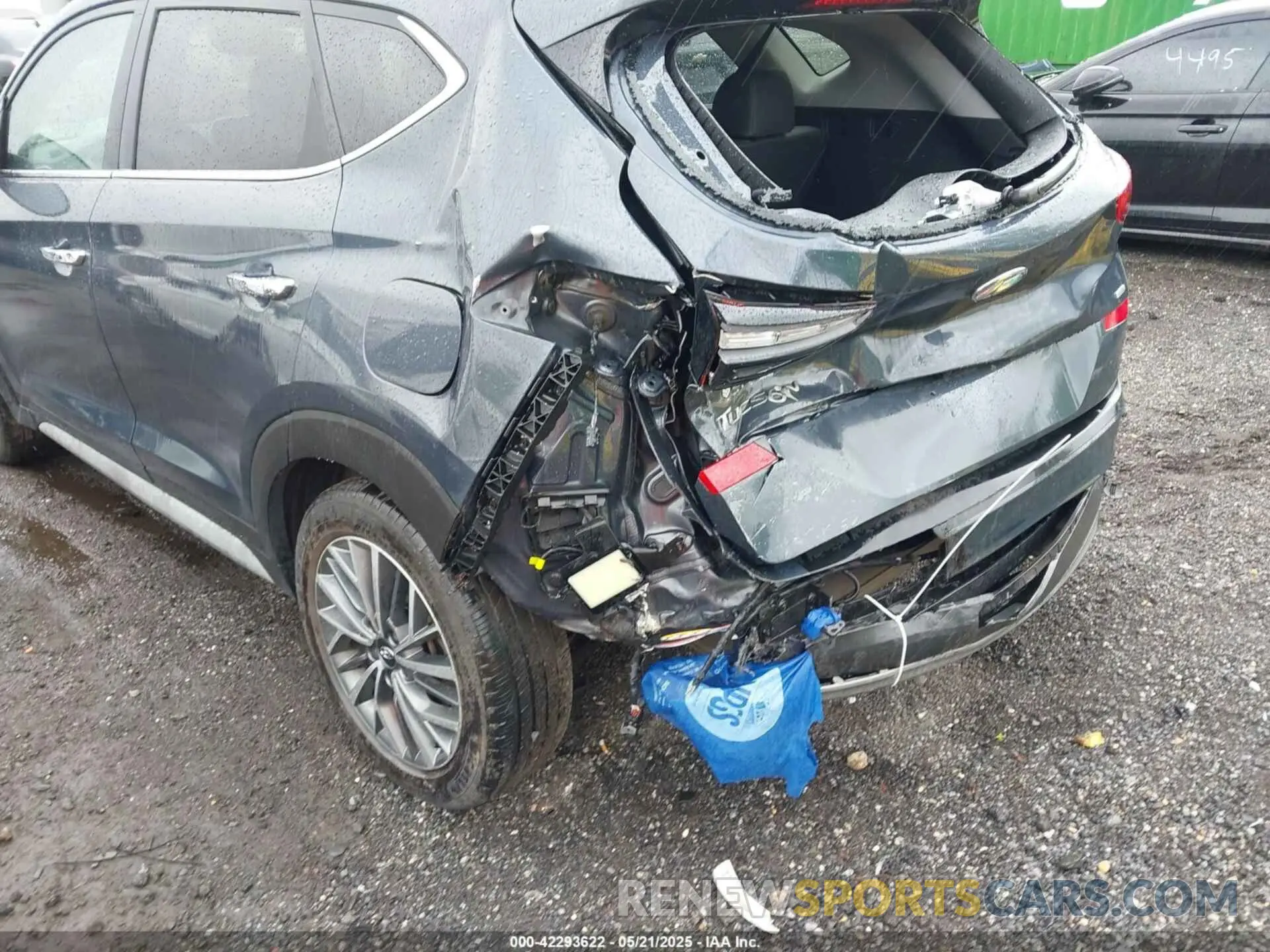 17 fotografías del automóvil dañado KM8J3CAL9MU380388 HYUNDAI TUCSON 2021