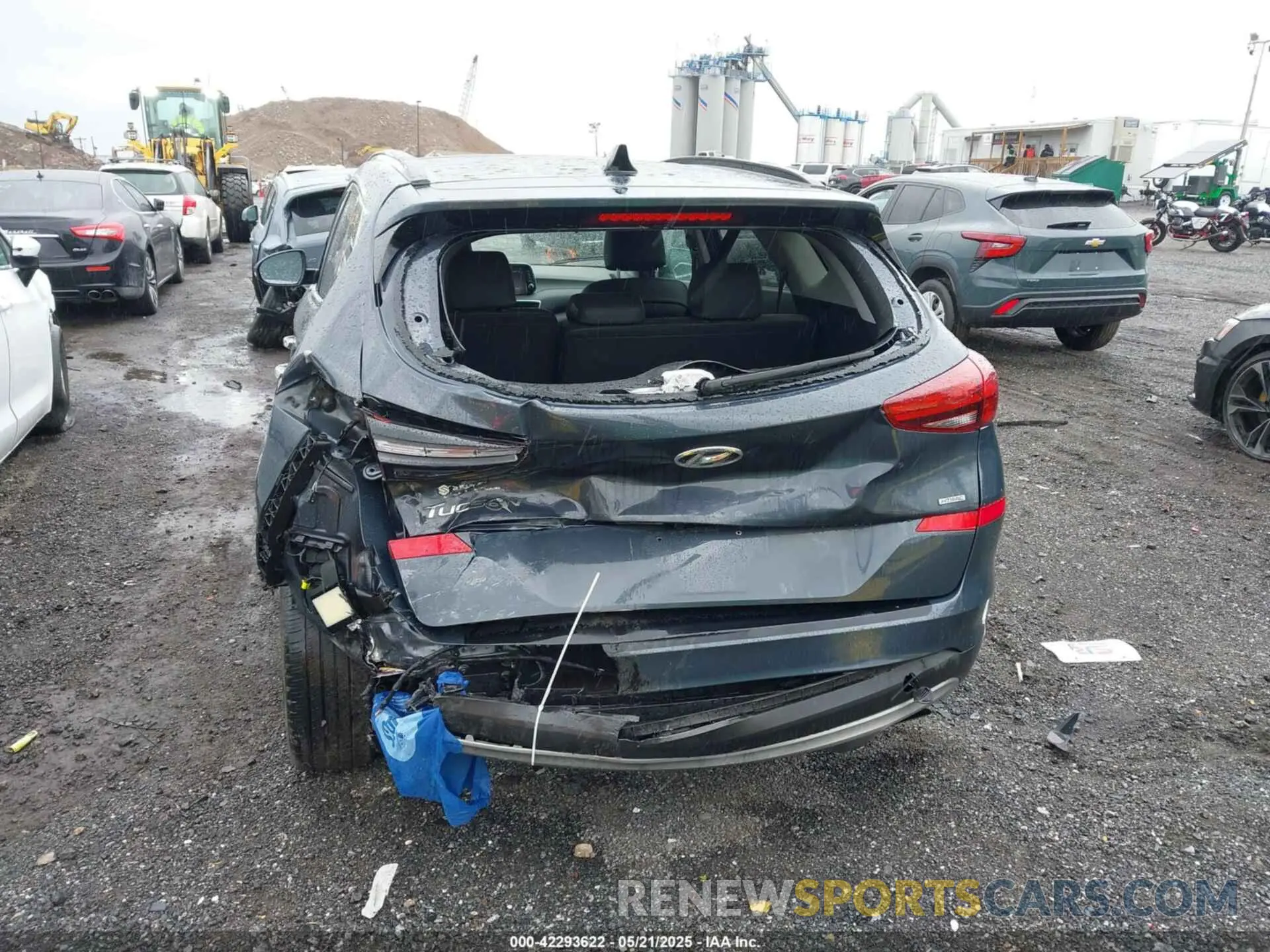 6 fotografías del automóvil dañado KM8J3CAL9MU380388 HYUNDAI TUCSON 2021