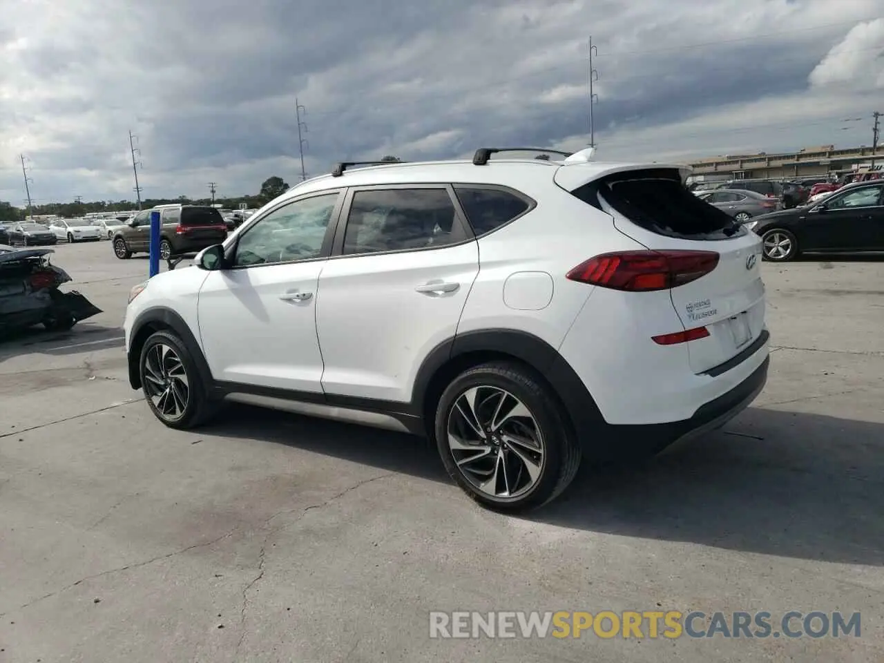 2 fotografías del automóvil dañado KM8J3CALXMU291624 HYUNDAI TUCSON 2021