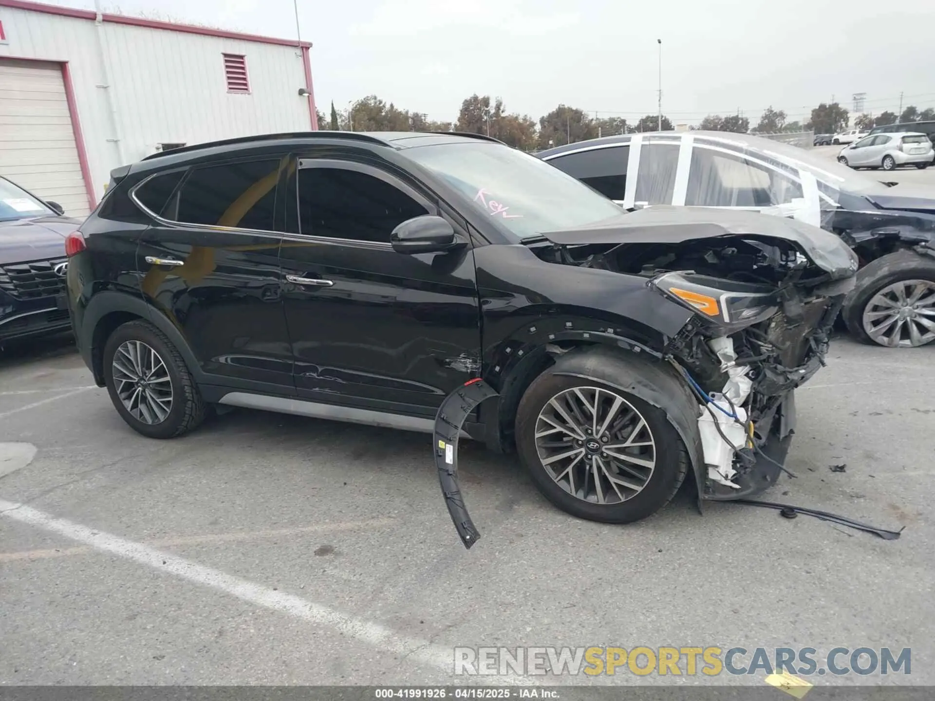 14 fotografías del automóvil dañado KM8J3CALXMU294927 HYUNDAI TUCSON 2021