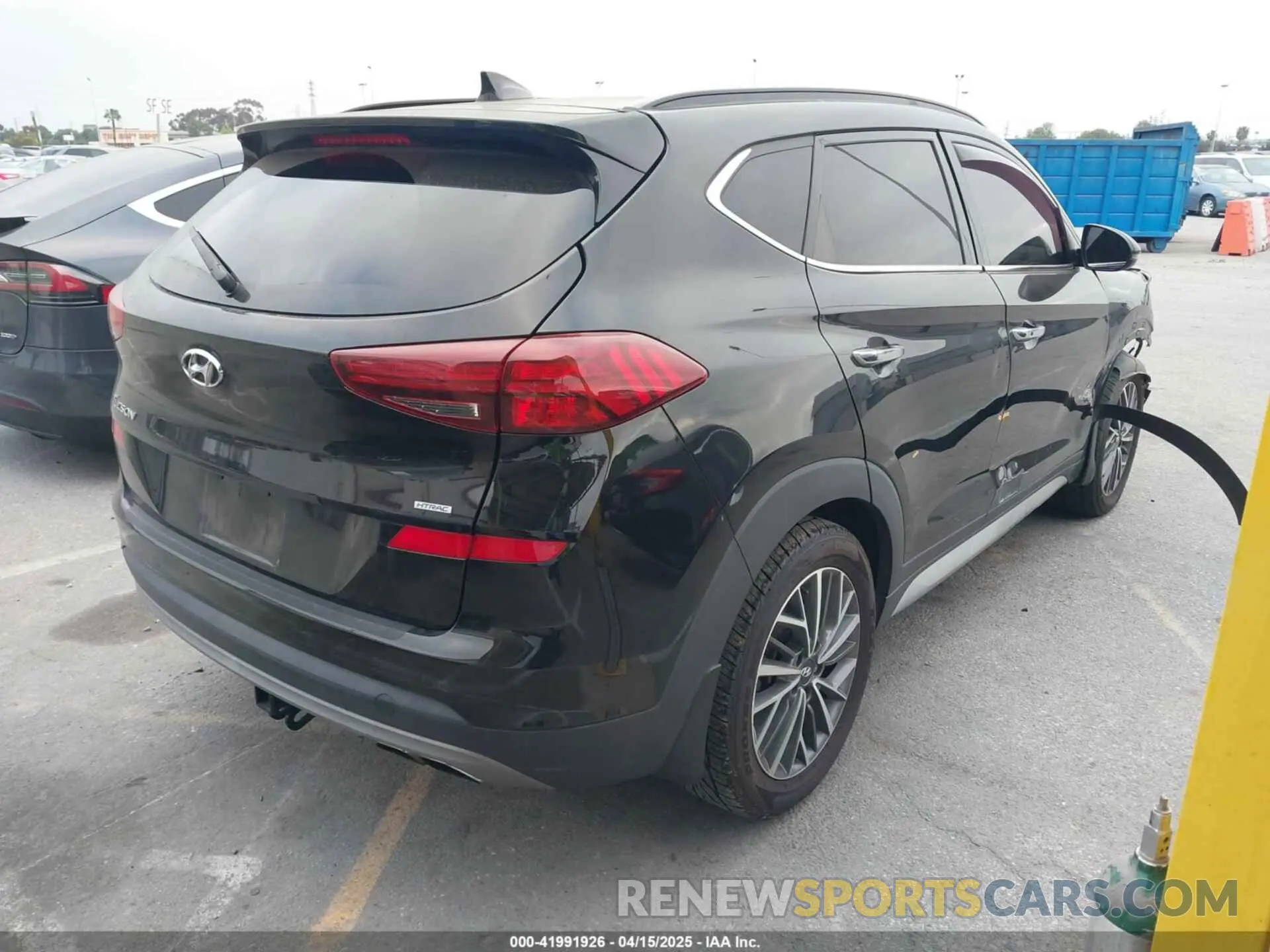 4 fotografías del automóvil dañado KM8J3CALXMU294927 HYUNDAI TUCSON 2021