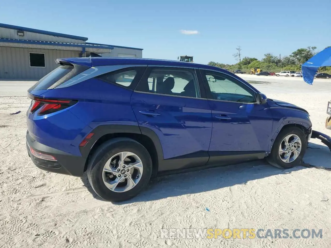 3 fotografías del automóvil dañado 5NMJA3AE1NH005308 HYUNDAI TUCSON 2022