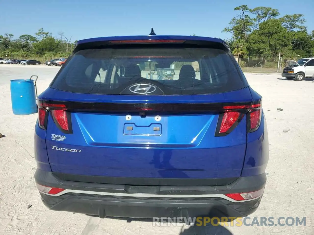 6 fotografías del automóvil dañado 5NMJA3AE1NH005308 HYUNDAI TUCSON 2022