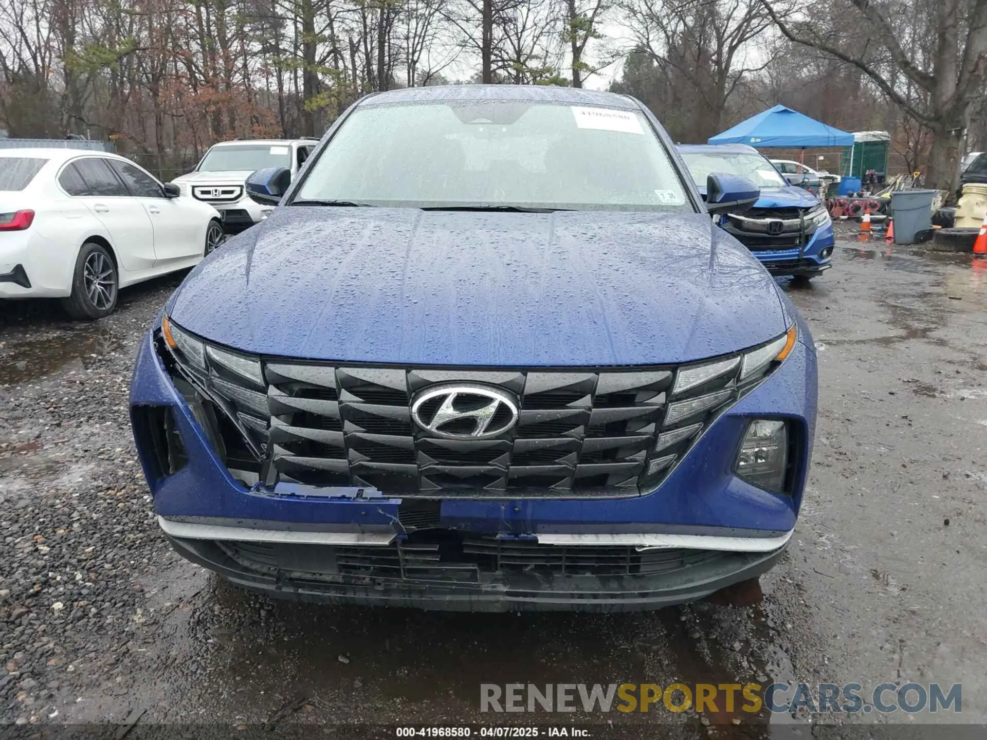 12 fotografías del automóvil dañado 5NMJA3AE6NH002176 HYUNDAI TUCSON 2022