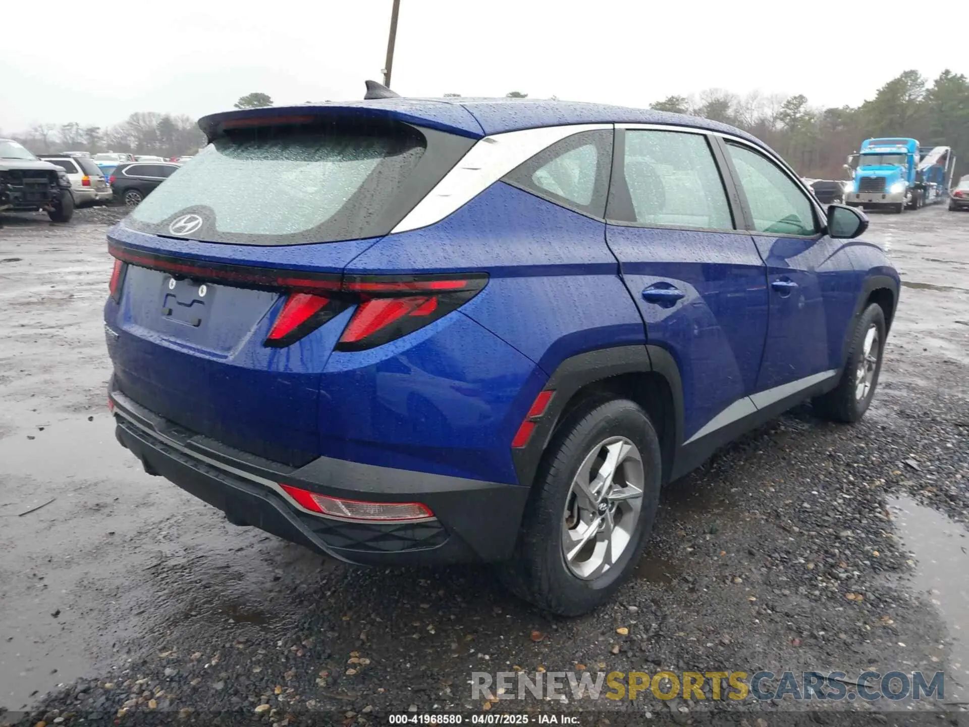 4 fotografías del automóvil dañado 5NMJA3AE6NH002176 HYUNDAI TUCSON 2022