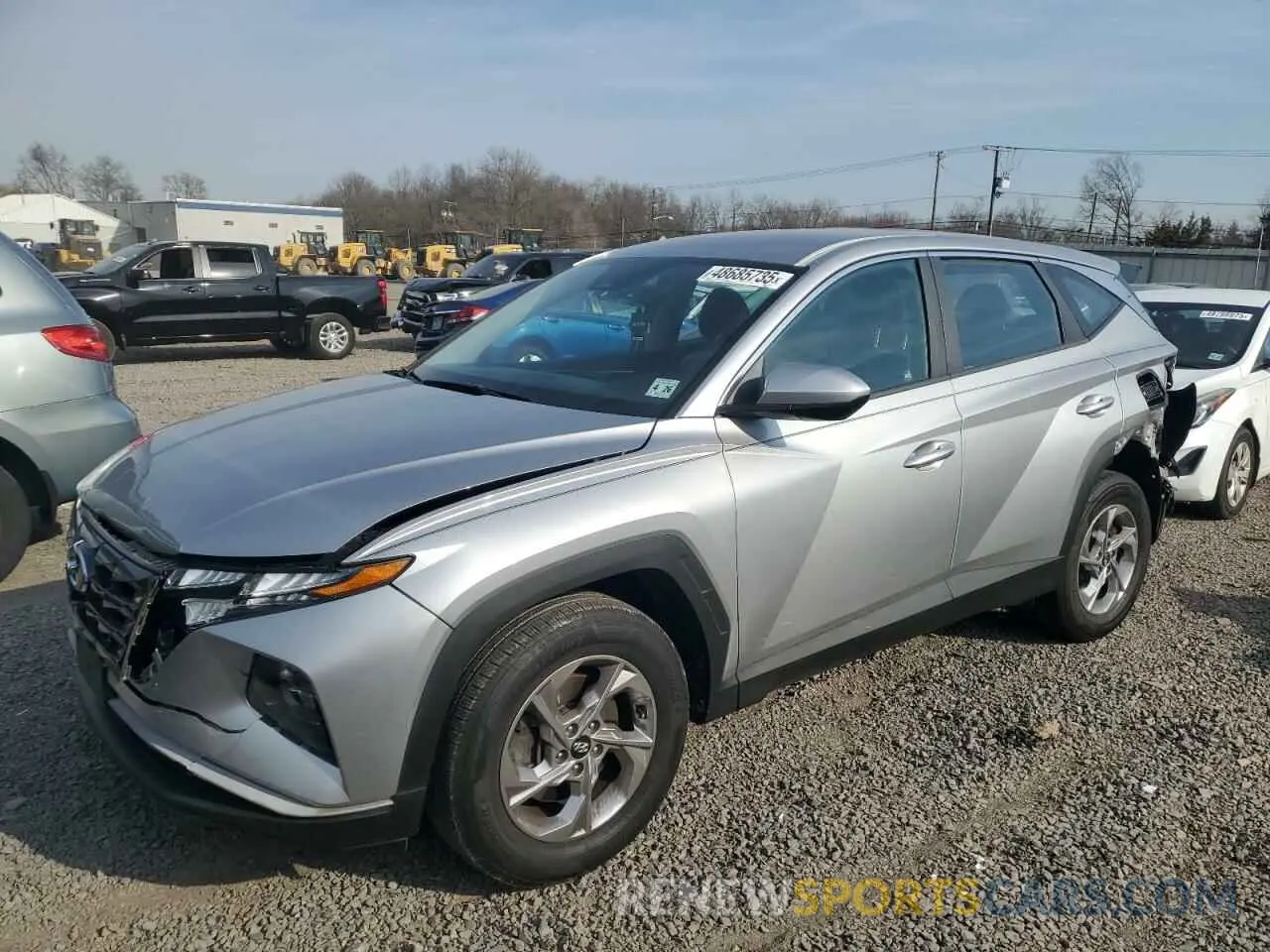 1 fotografías del automóvil dañado 5NMJA3AE7NH002705 HYUNDAI TUCSON 2022