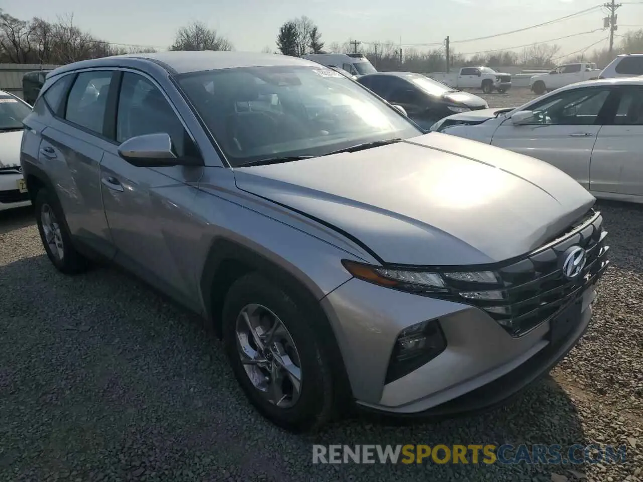 4 fotografías del automóvil dañado 5NMJA3AE7NH002705 HYUNDAI TUCSON 2022