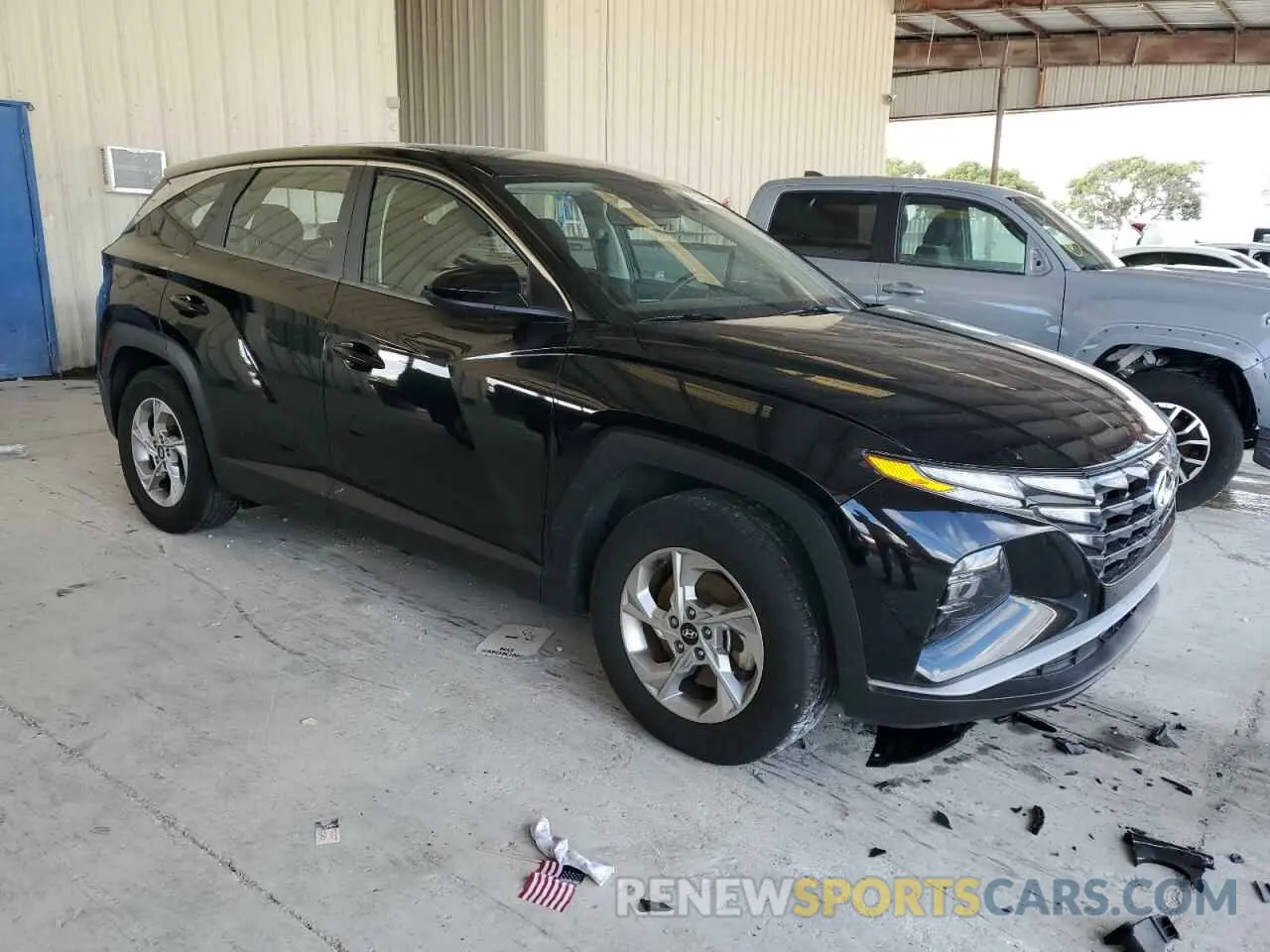 4 fotografías del automóvil dañado 5NMJA3AE7NH007774 HYUNDAI TUCSON 2022