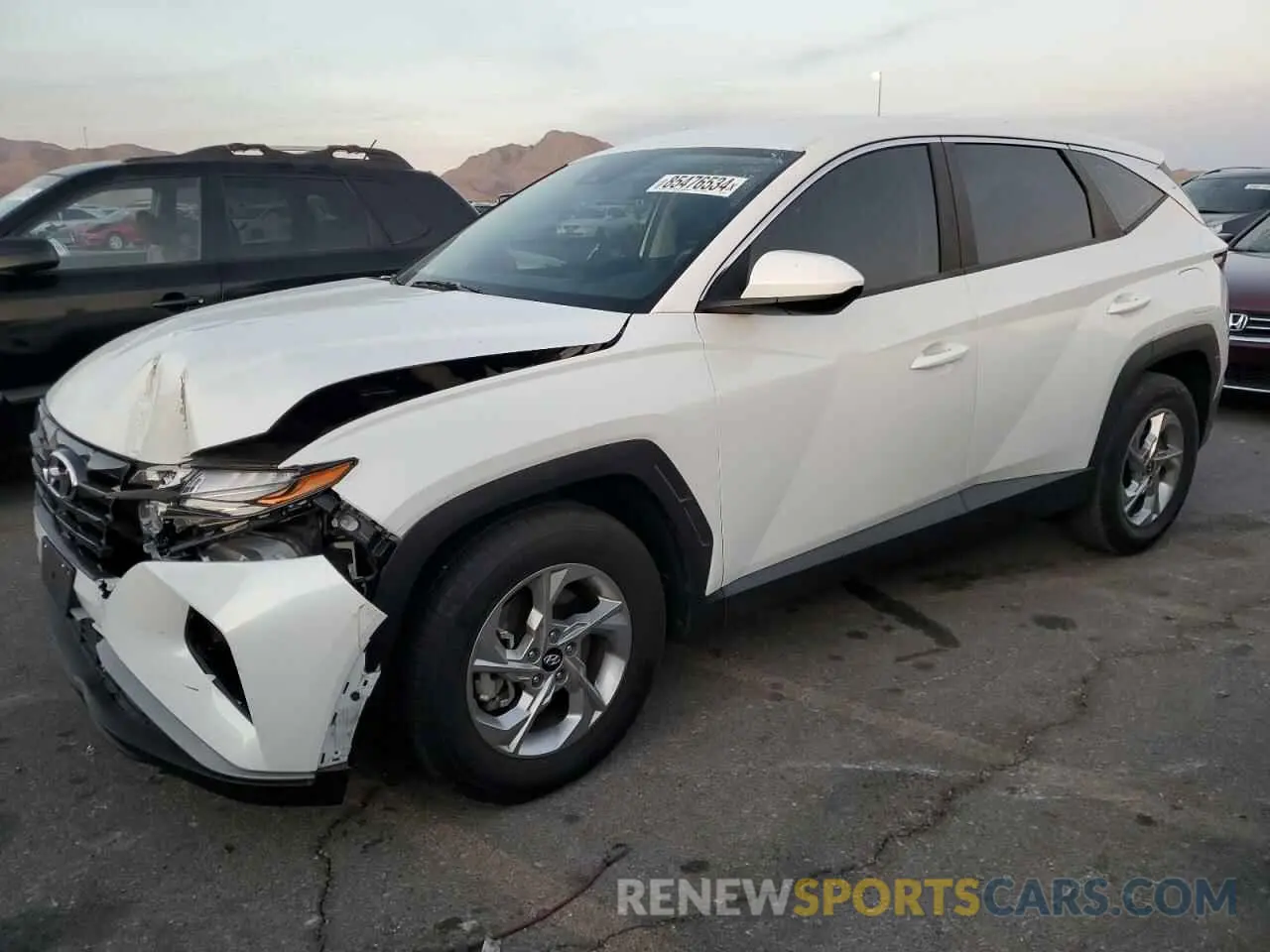 1 fotografías del automóvil dañado 5NMJA3AE8NH010067 HYUNDAI TUCSON 2022