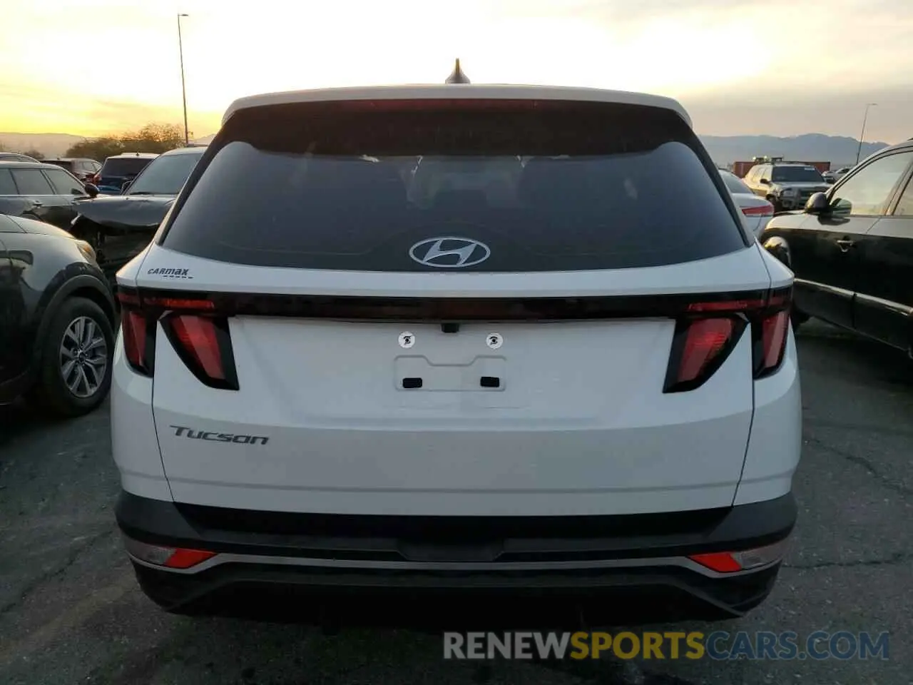 6 fotografías del automóvil dañado 5NMJA3AE8NH010067 HYUNDAI TUCSON 2022