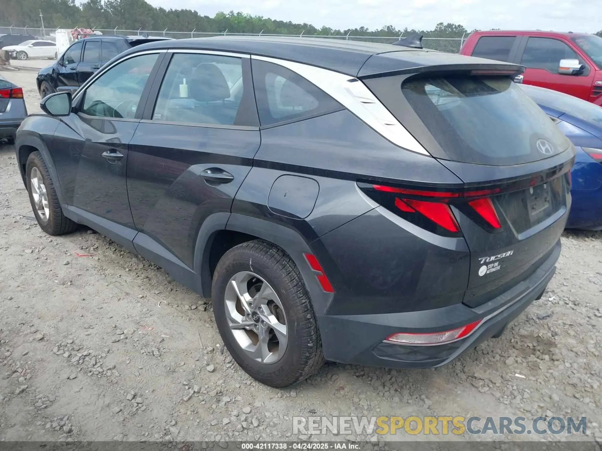 3 fotografías del automóvil dañado 5NMJA3AE9NH007081 HYUNDAI TUCSON 2022