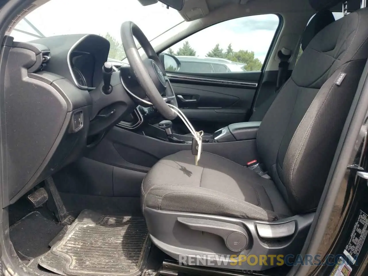 7 fotografías del automóvil dañado 5NMJA3AEXNH094361 HYUNDAI TUCSON 2022