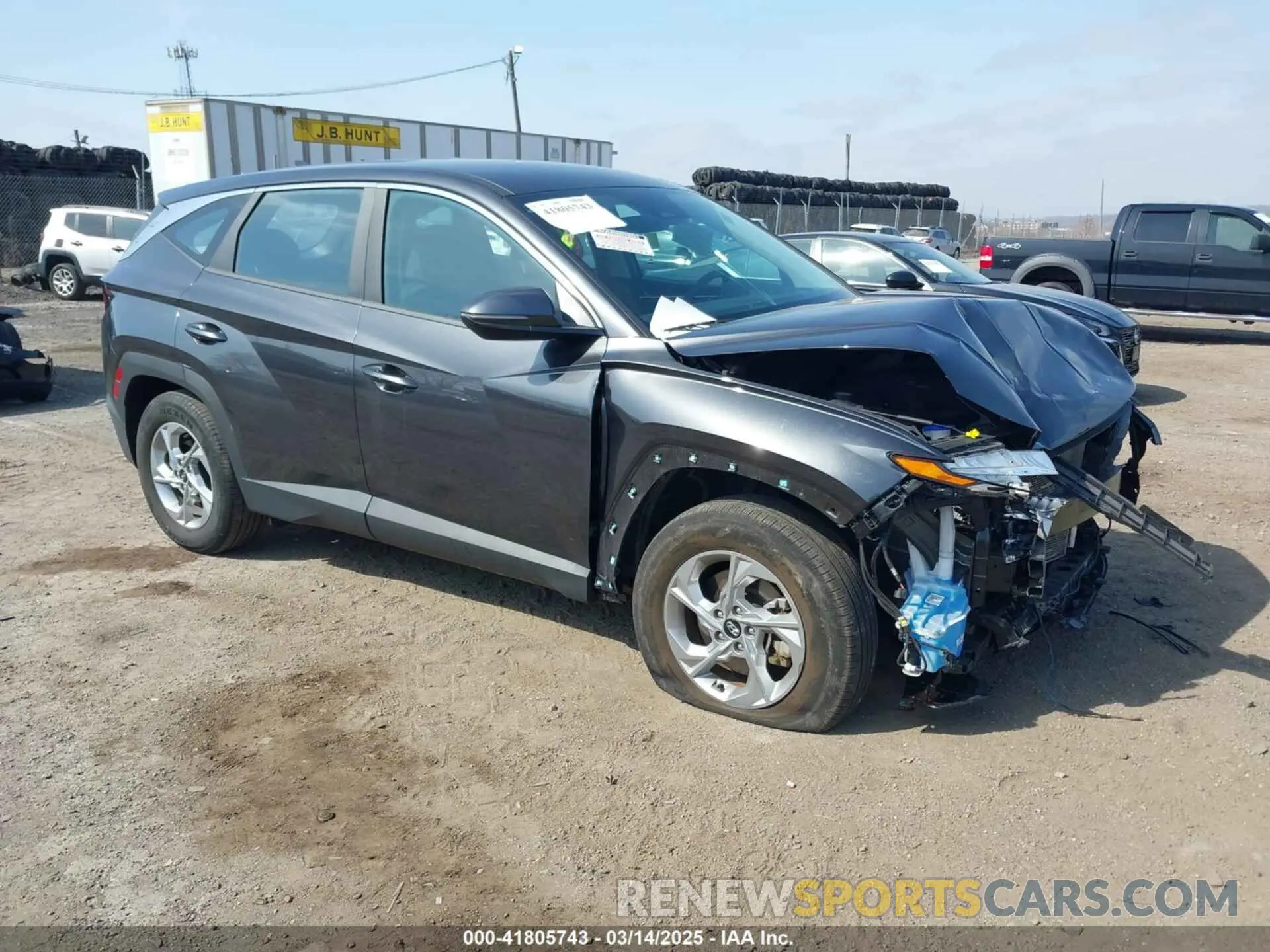 1 fotografías del automóvil dañado 5NMJACAE2NH080406 HYUNDAI TUCSON 2022