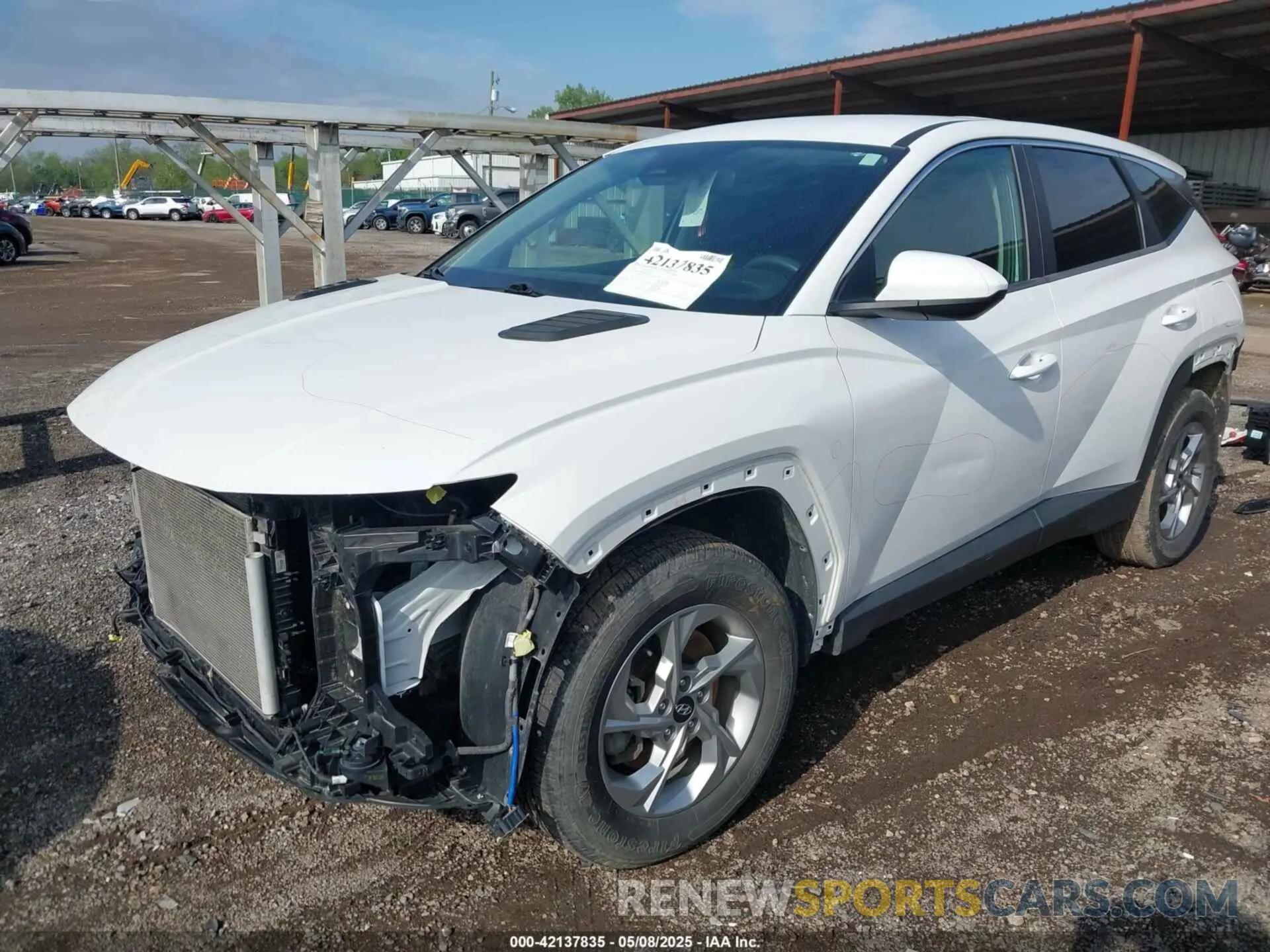2 fotografías del automóvil dañado 5NMJACAE3NH012650 HYUNDAI TUCSON 2022