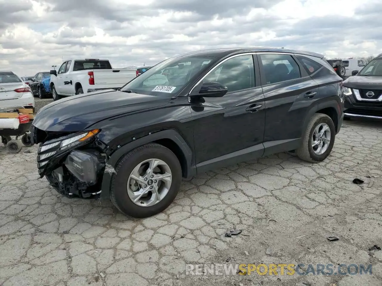 1 fotografías del automóvil dañado 5NMJACAE3NH079720 HYUNDAI TUCSON 2022