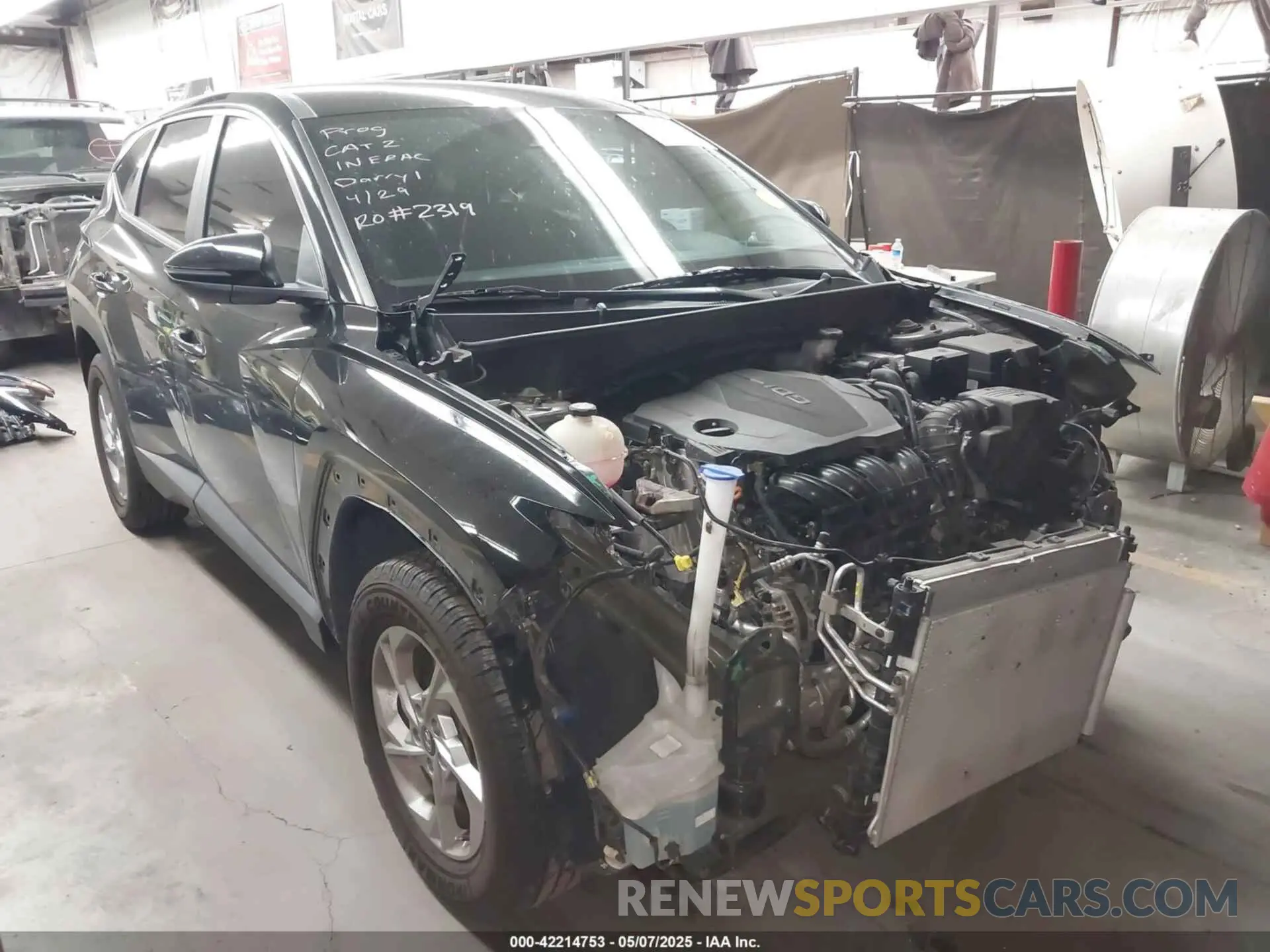 1 fotografías del automóvil dañado 5NMJACAE4NH068466 HYUNDAI TUCSON 2022