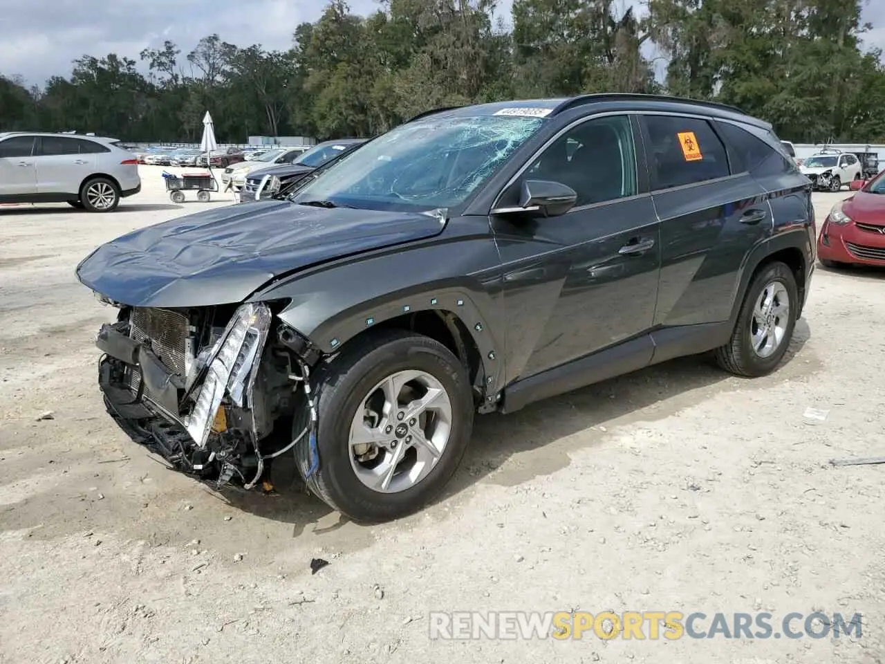 1 fotografías del automóvil dañado 5NMJB3AE0NH055131 HYUNDAI TUCSON 2022