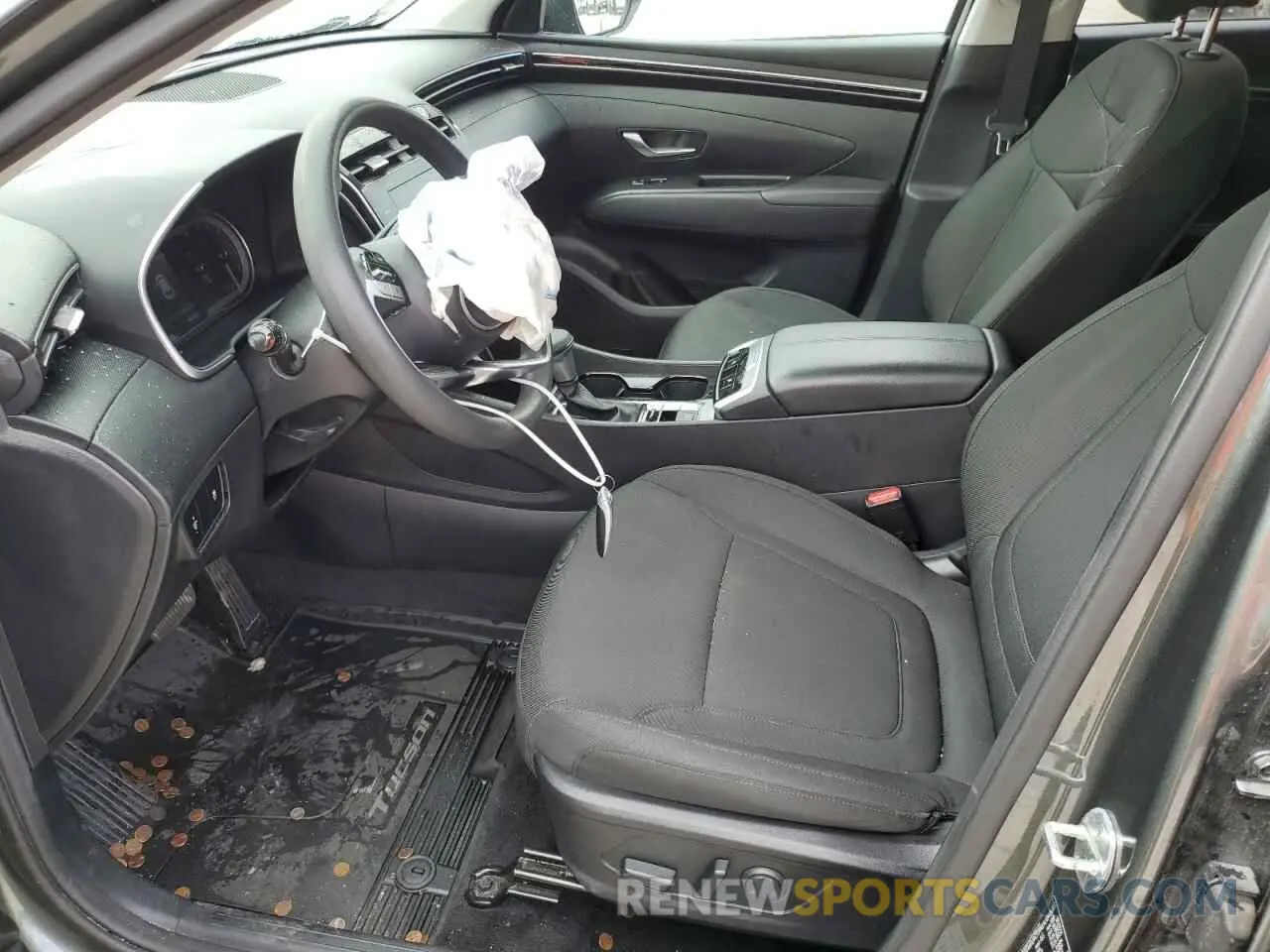 7 fotografías del automóvil dañado 5NMJB3AE0NH055131 HYUNDAI TUCSON 2022