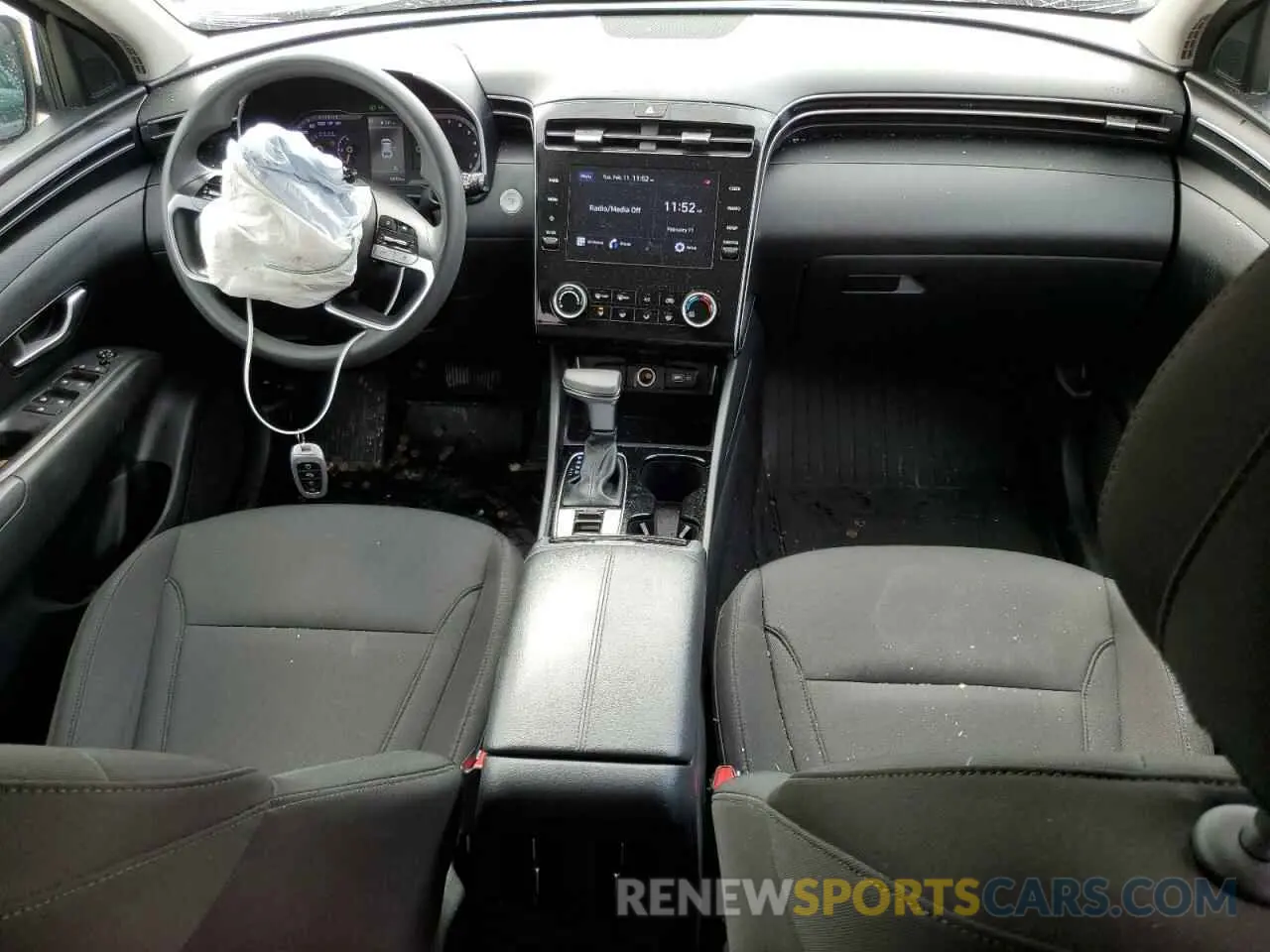 8 fotografías del automóvil dañado 5NMJB3AE0NH055131 HYUNDAI TUCSON 2022