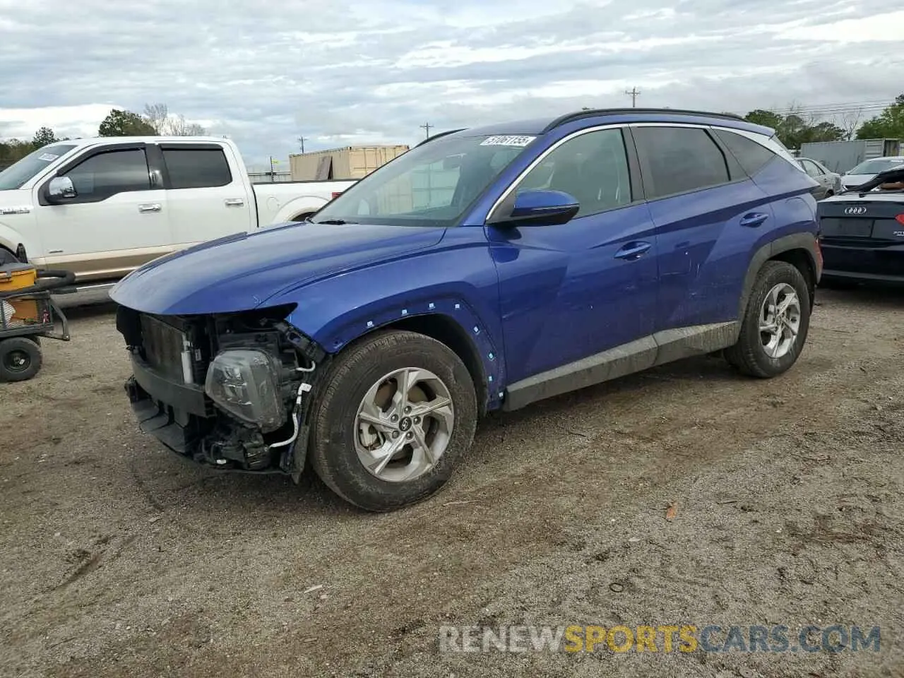 1 fotografías del automóvil dañado 5NMJB3AE0NH144570 HYUNDAI TUCSON 2022