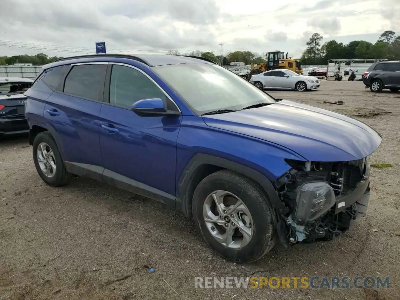 4 fotografías del automóvil dañado 5NMJB3AE0NH144570 HYUNDAI TUCSON 2022