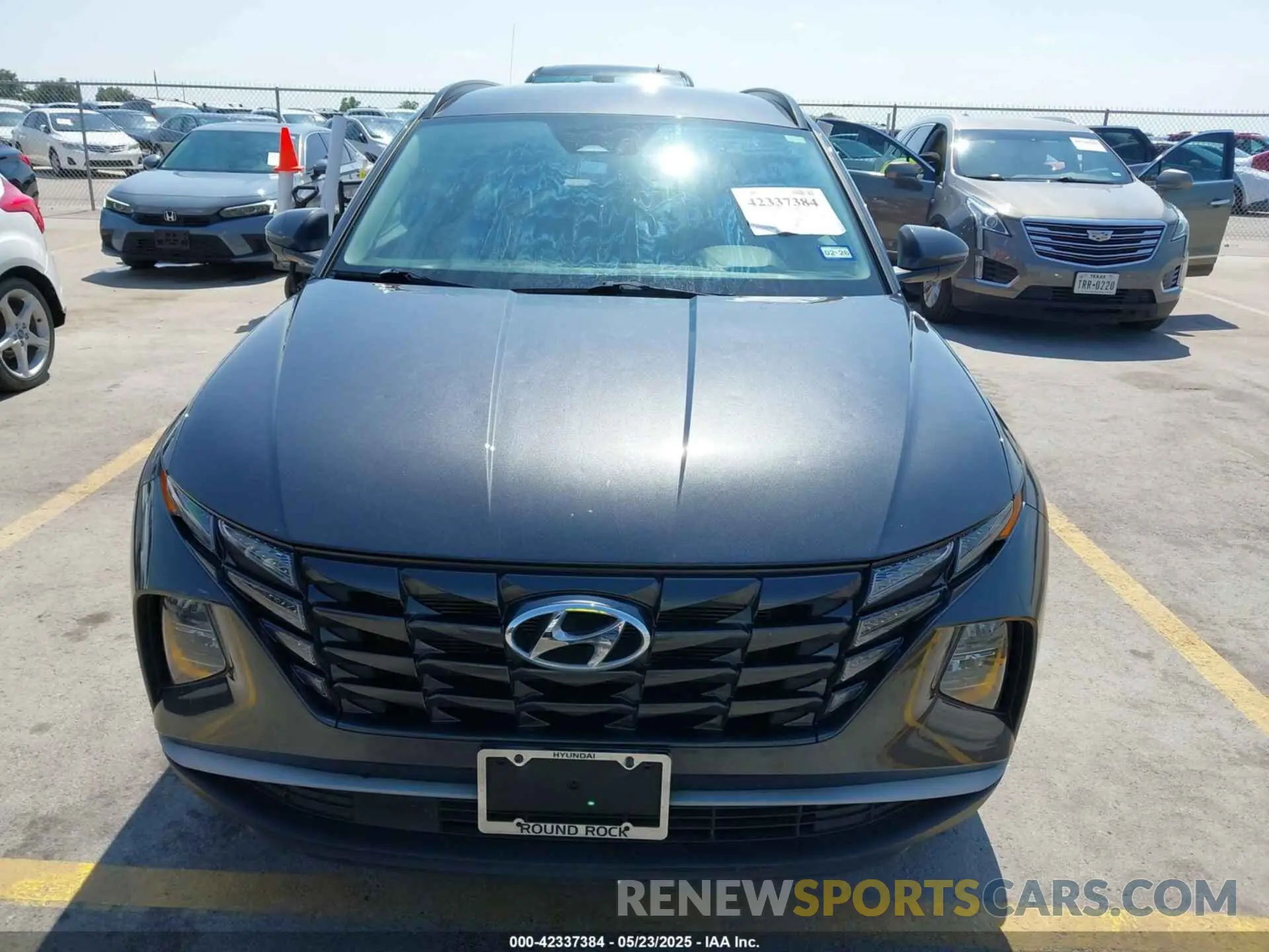 12 fotografías del automóvil dañado 5NMJB3AE1NH008268 HYUNDAI TUCSON 2022