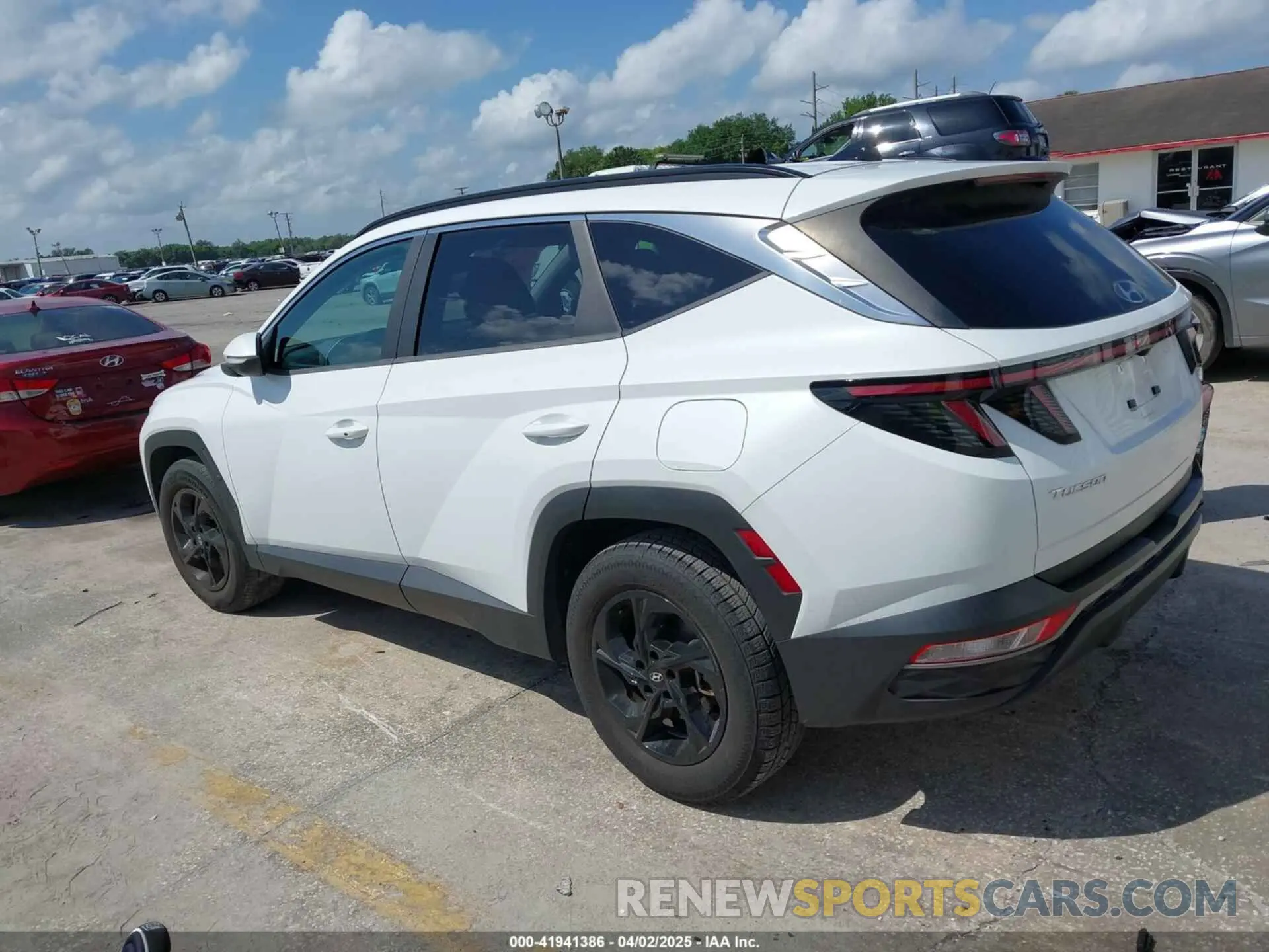 14 fotografías del automóvil dañado 5NMJB3AE1NH027676 HYUNDAI TUCSON 2022