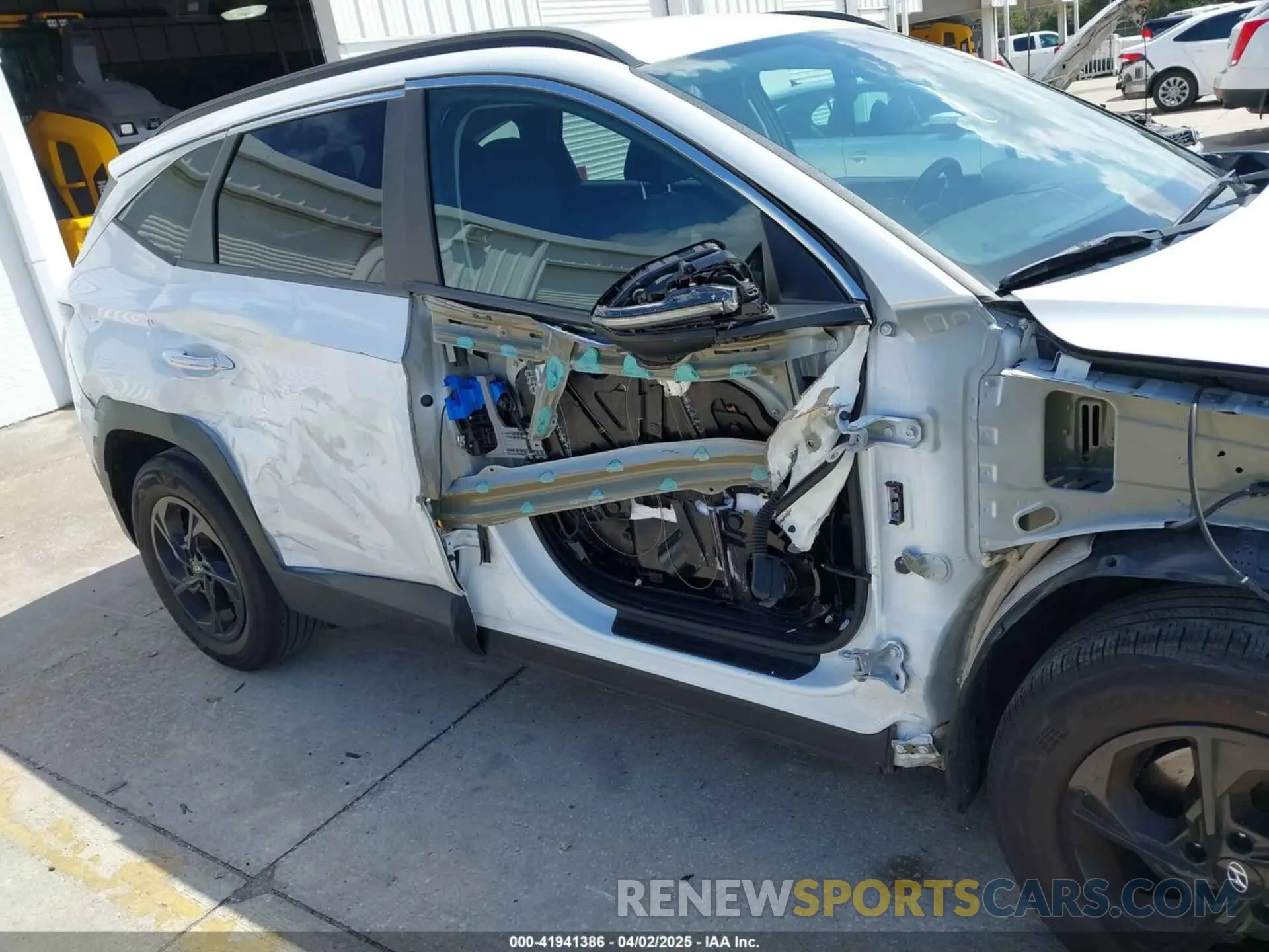 6 fotografías del automóvil dañado 5NMJB3AE1NH027676 HYUNDAI TUCSON 2022