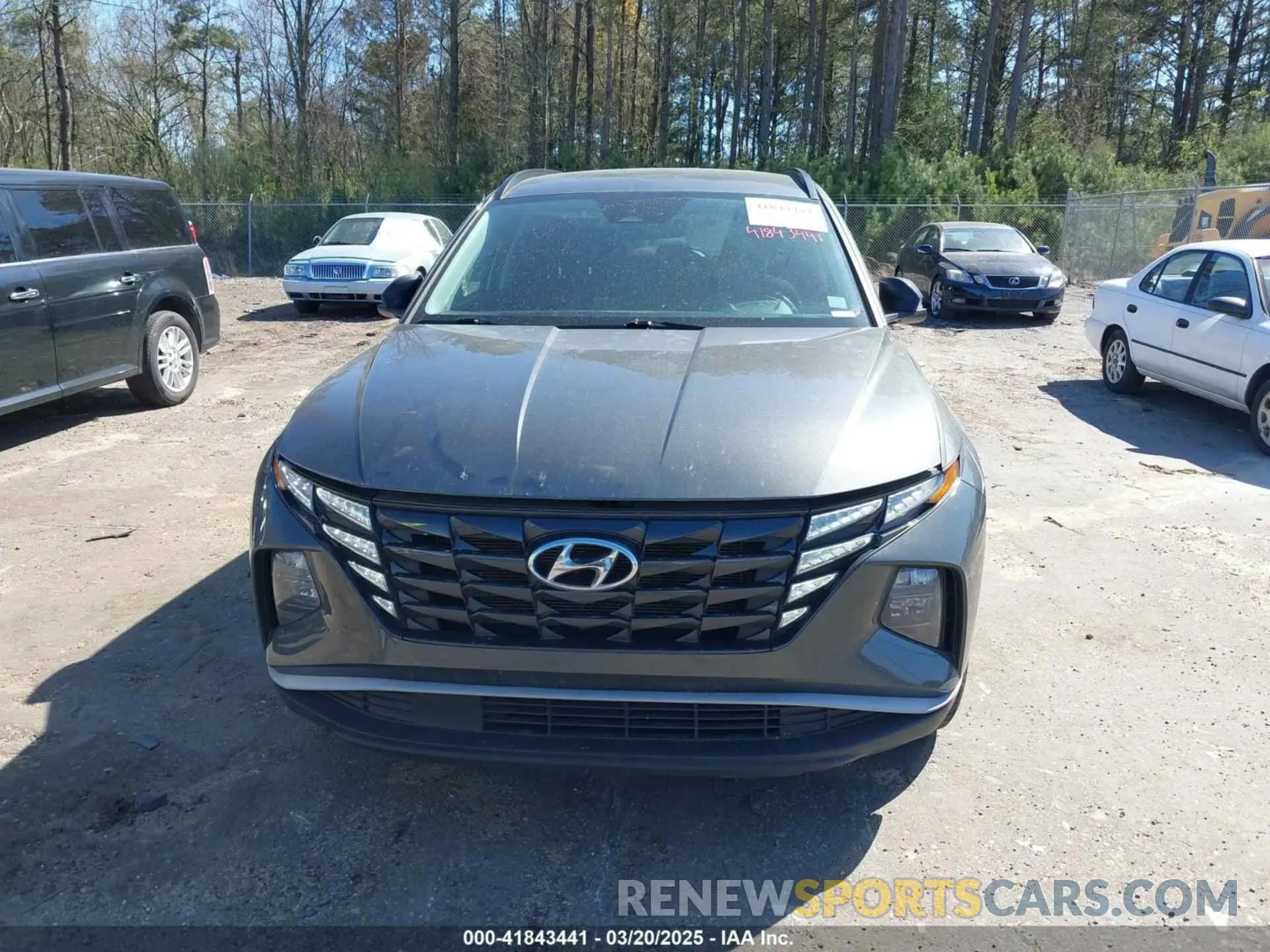 11 fotografías del automóvil dañado 5NMJB3AE1NH089725 HYUNDAI TUCSON 2022