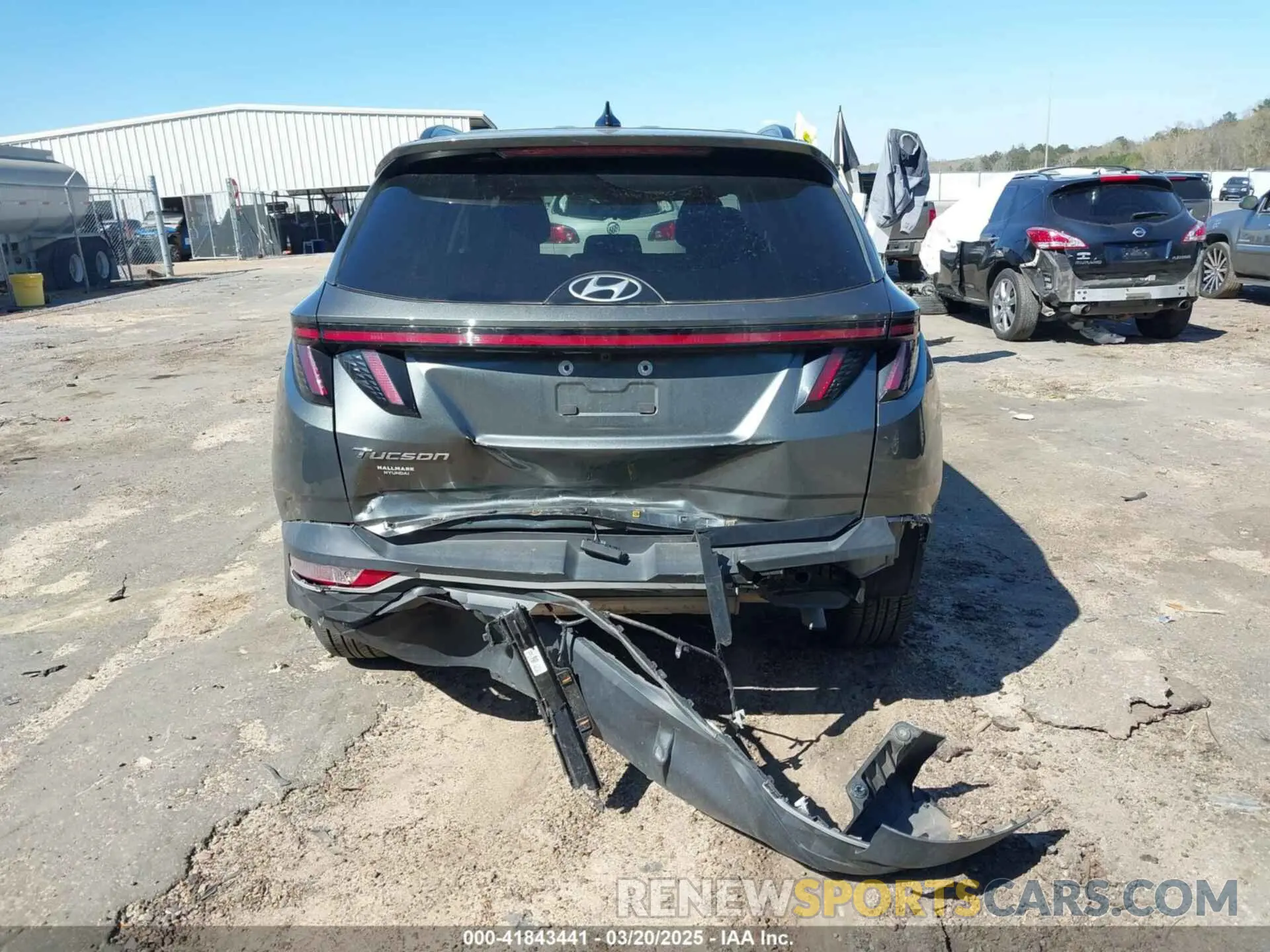15 fotografías del automóvil dañado 5NMJB3AE1NH089725 HYUNDAI TUCSON 2022