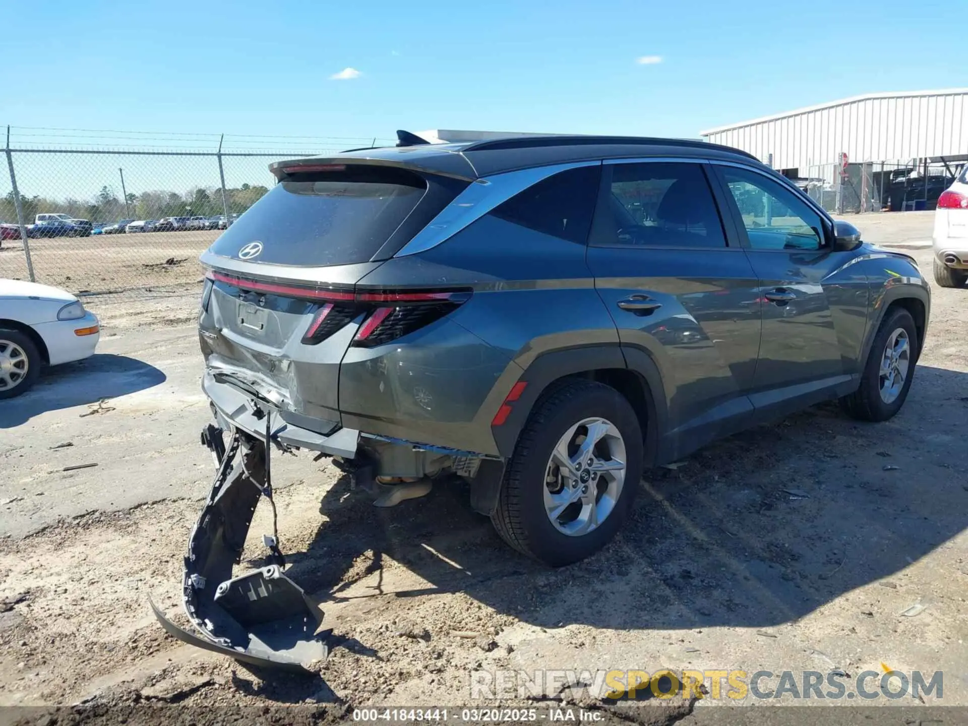 4 fotografías del automóvil dañado 5NMJB3AE1NH089725 HYUNDAI TUCSON 2022