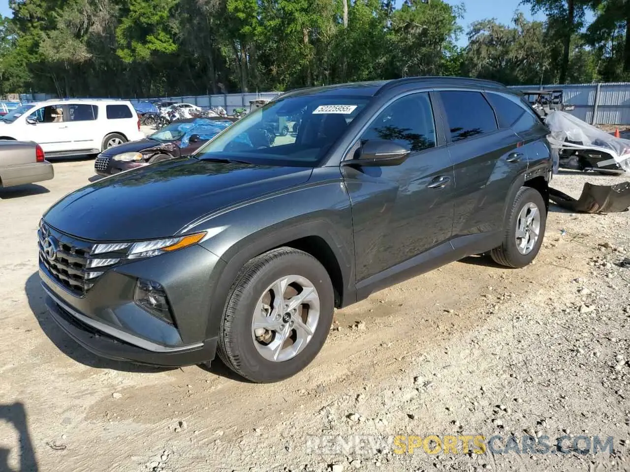 1 fotografías del automóvil dañado 5NMJB3AE1NH121735 HYUNDAI TUCSON 2022