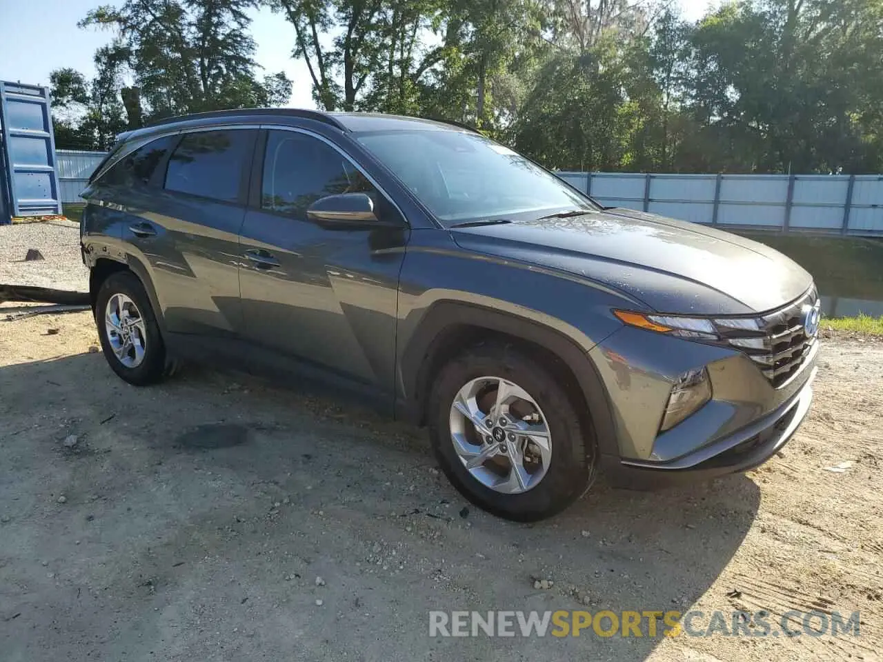 4 fotografías del automóvil dañado 5NMJB3AE1NH121735 HYUNDAI TUCSON 2022