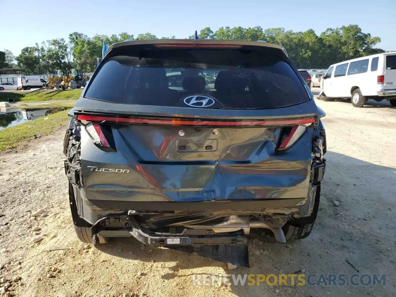 6 fotografías del automóvil dañado 5NMJB3AE1NH121735 HYUNDAI TUCSON 2022