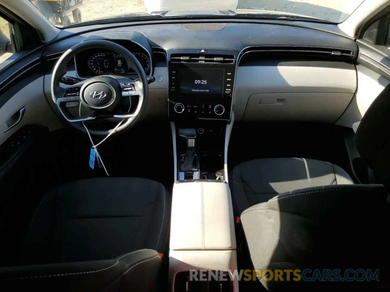 8 fotografías del automóvil dañado 5NMJB3AE1NH121735 HYUNDAI TUCSON 2022