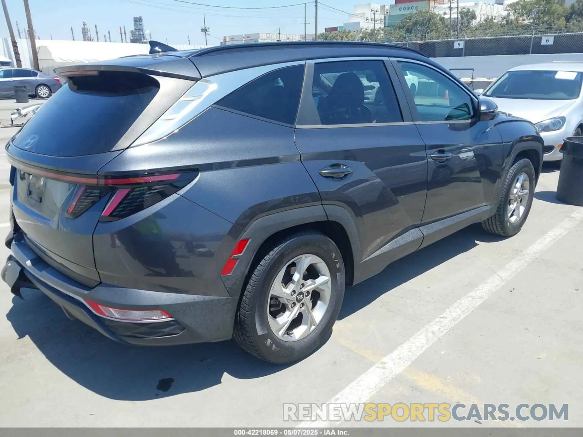 4 fotografías del automóvil dañado 5NMJB3AE2NH003015 HYUNDAI TUCSON 2022